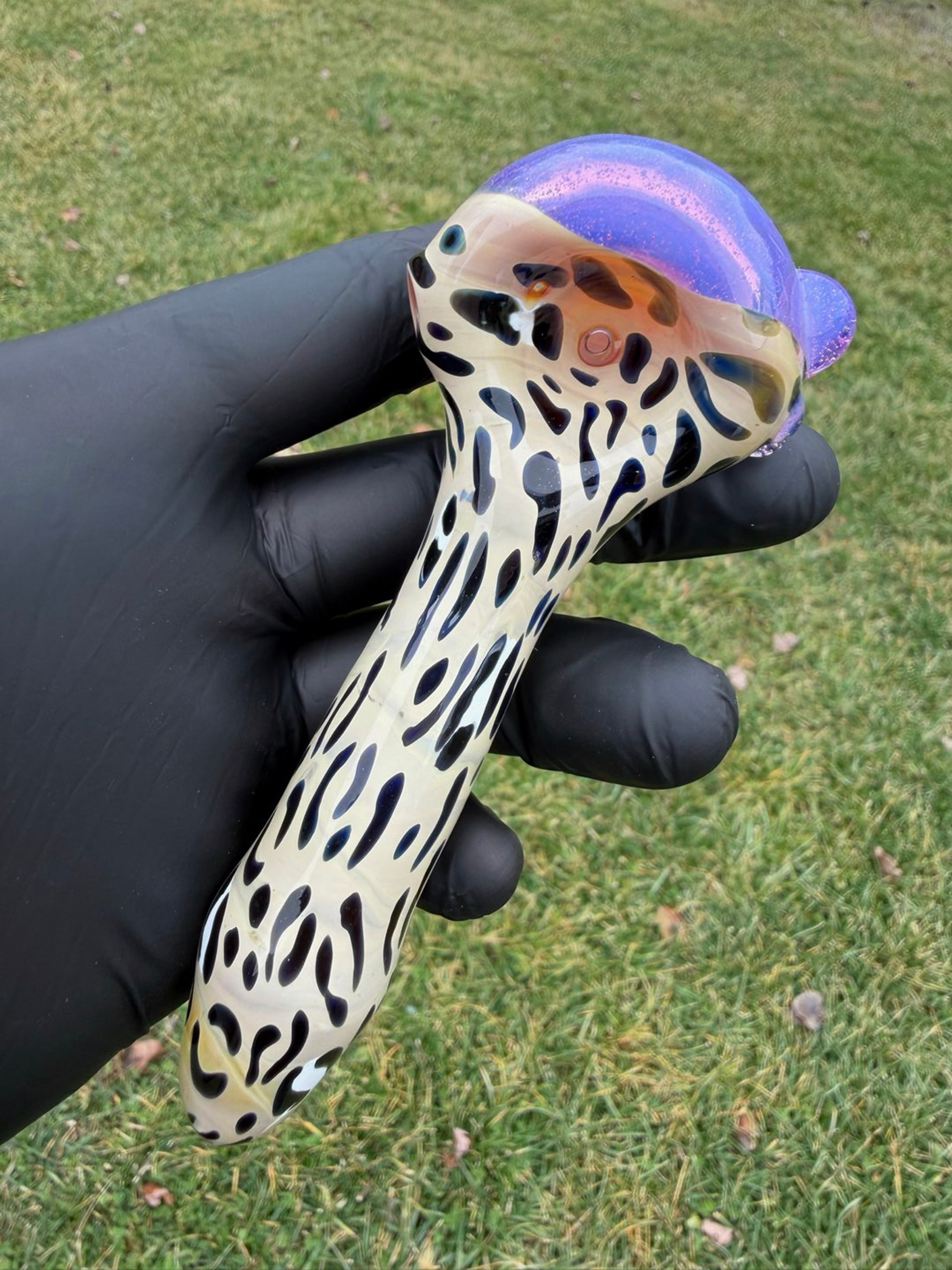 Pink Slyme Leopard Bowl image 0