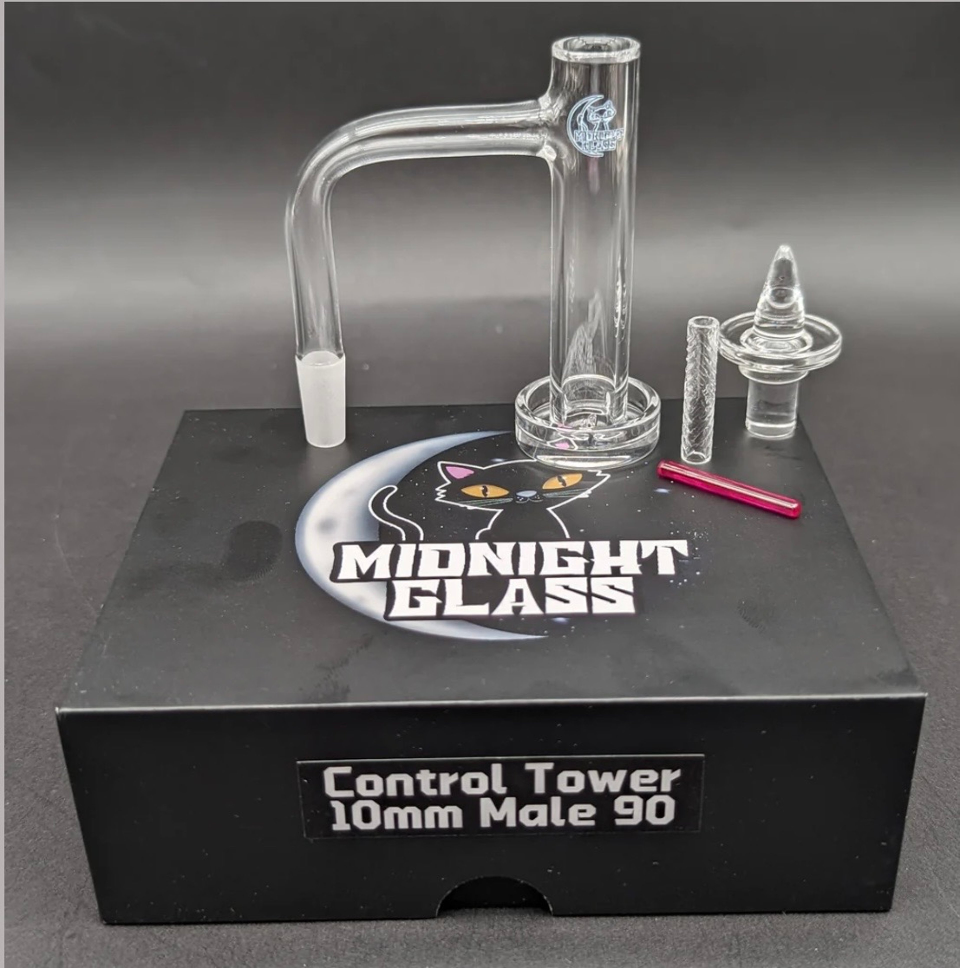 Preview pic of MIDNIGHT GLASS QUARTZ 80MM CONTROL TOWER SET 10MM