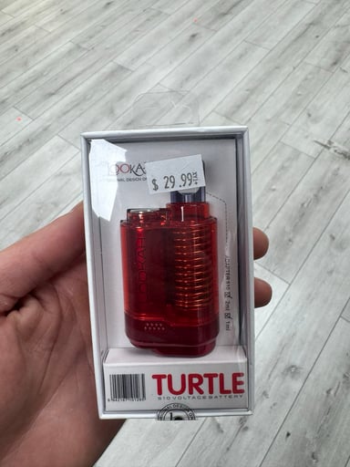 Preview pic of Lookah turtle 510 battery red