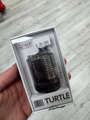 Preview pic of Lookah turtle 510 battery black
