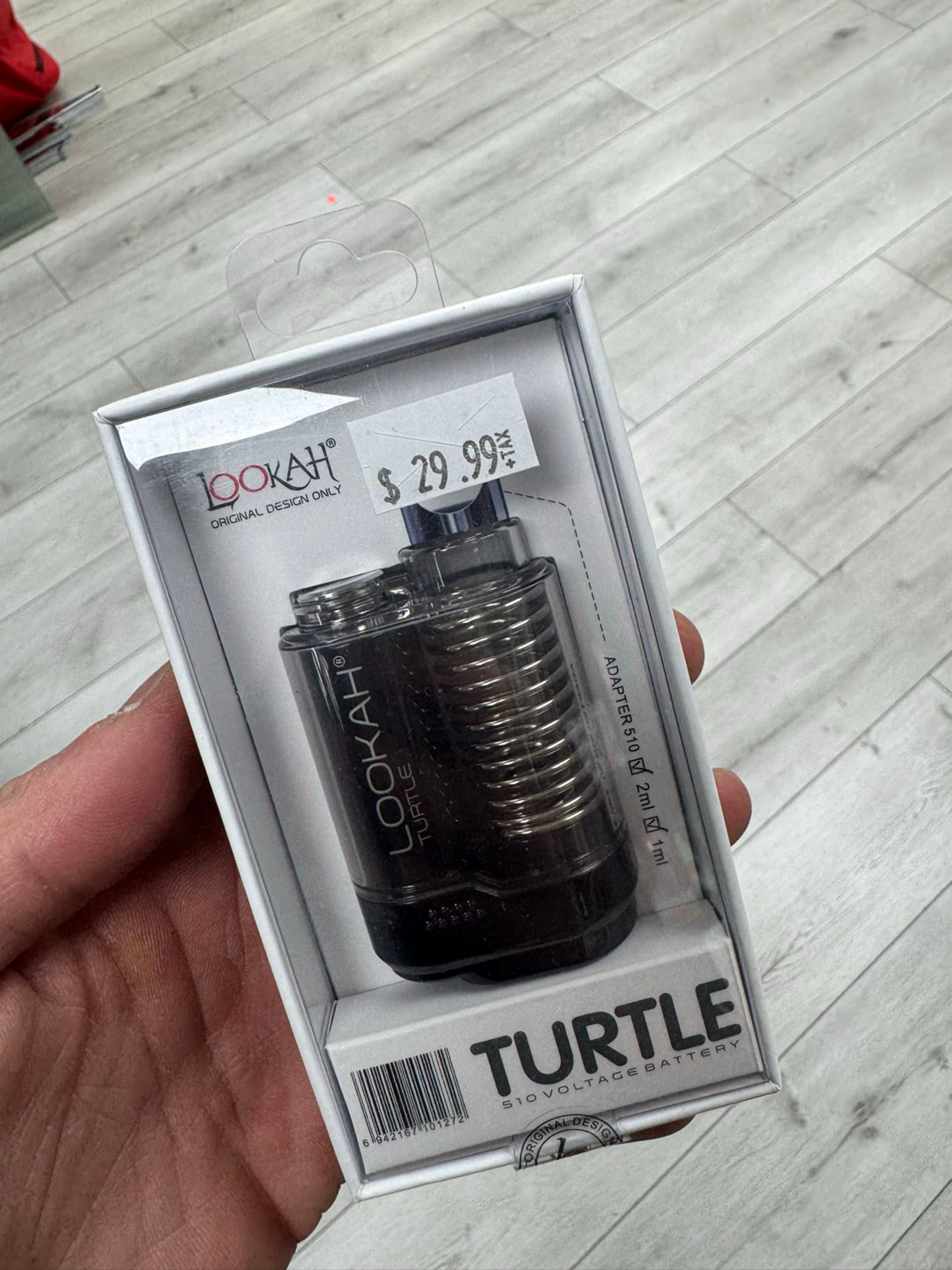 Lookah turtle 510 battery black image 0