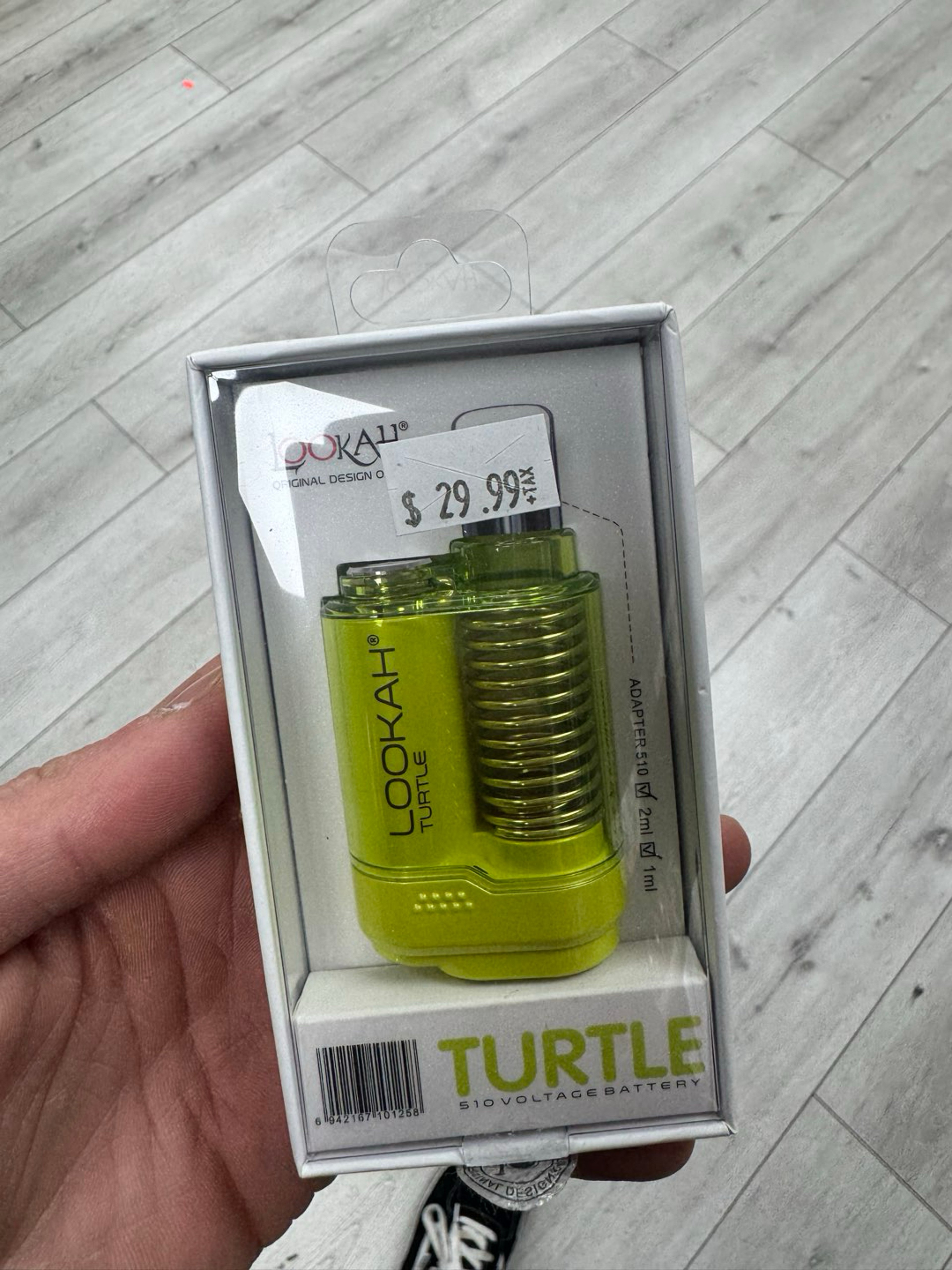 Lookah turtle 510 battery green image 0