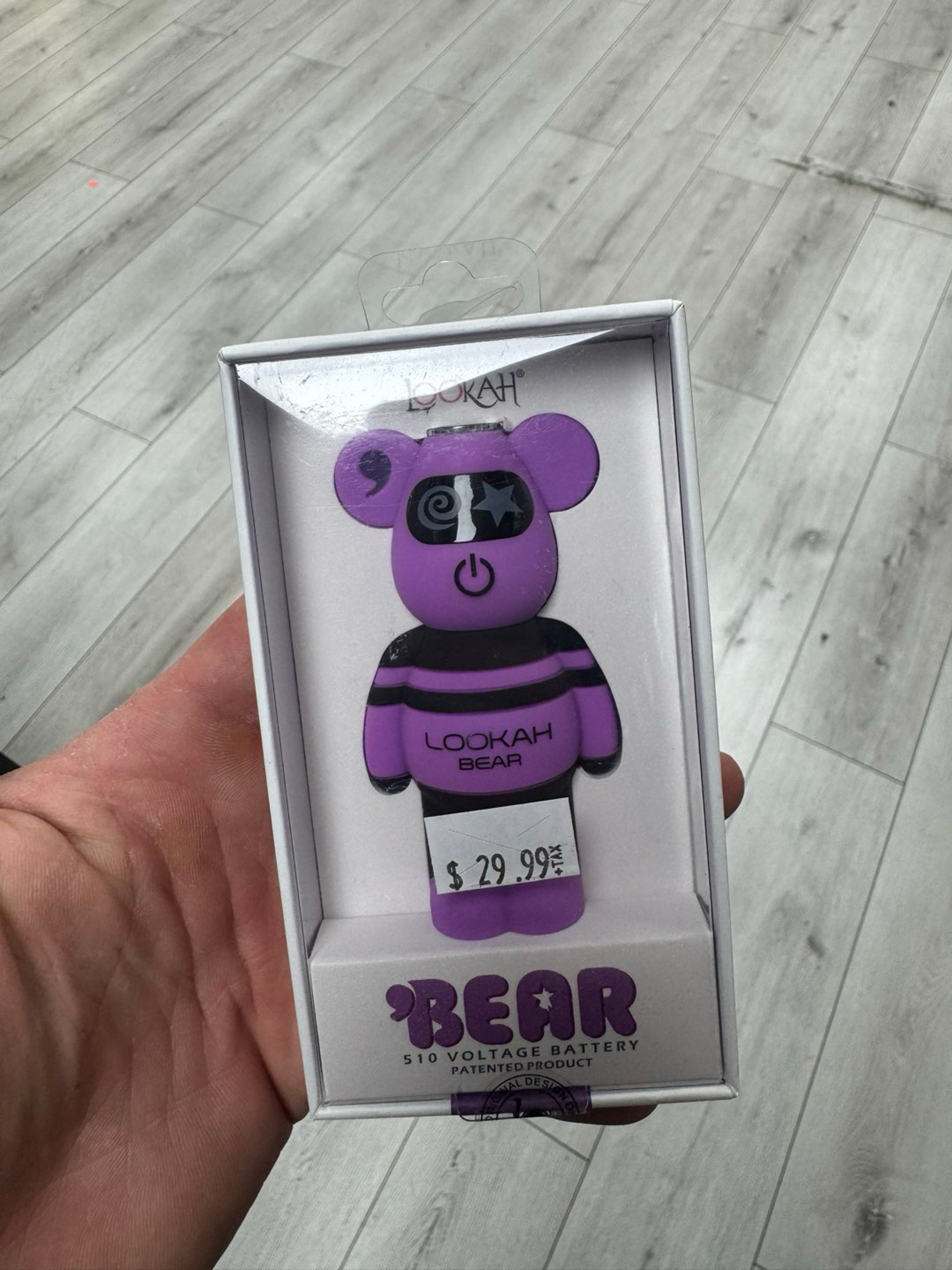Lookah bear 510 battery purple image 0