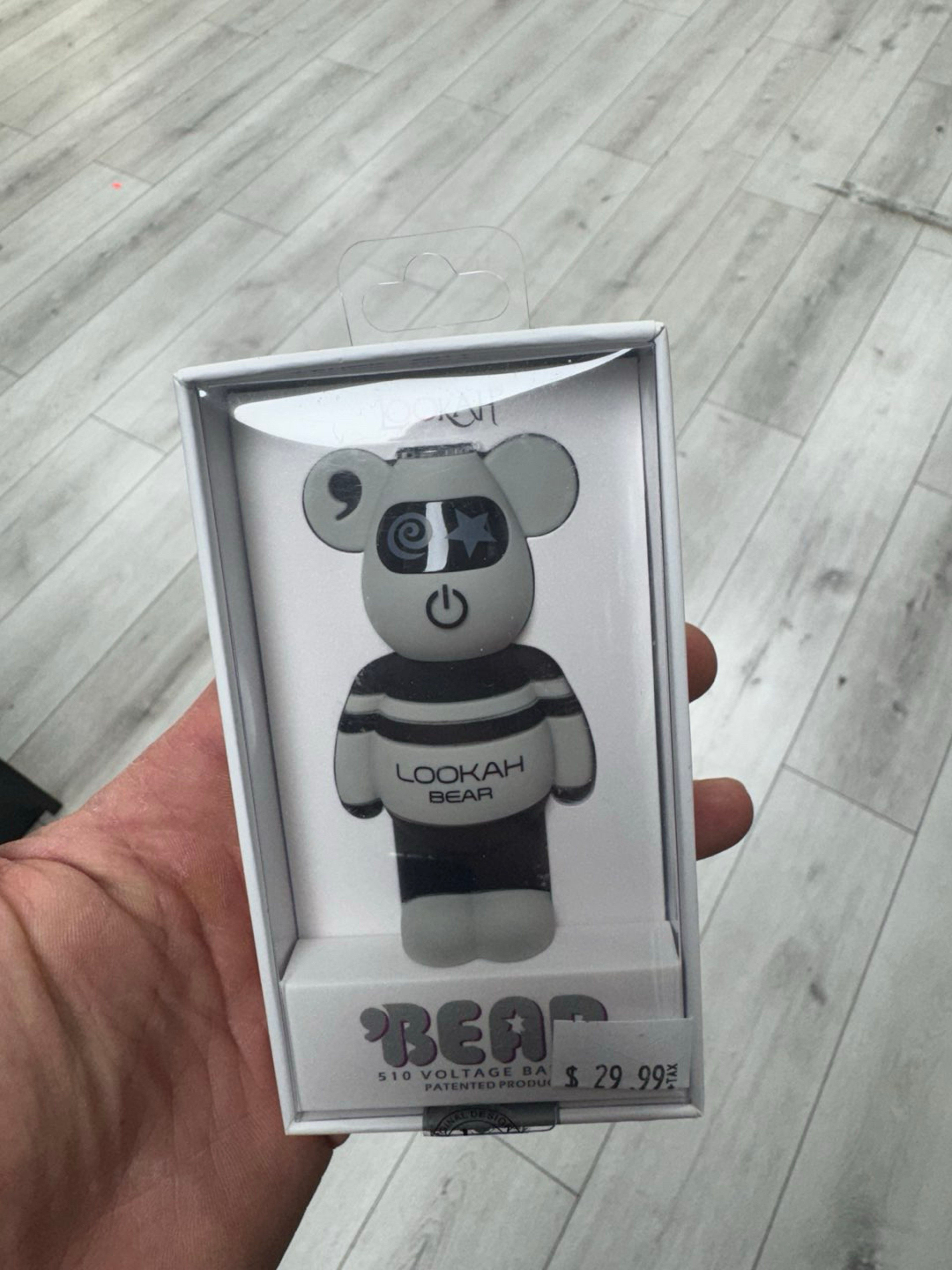 Lookah bear 510 battery silver image 0