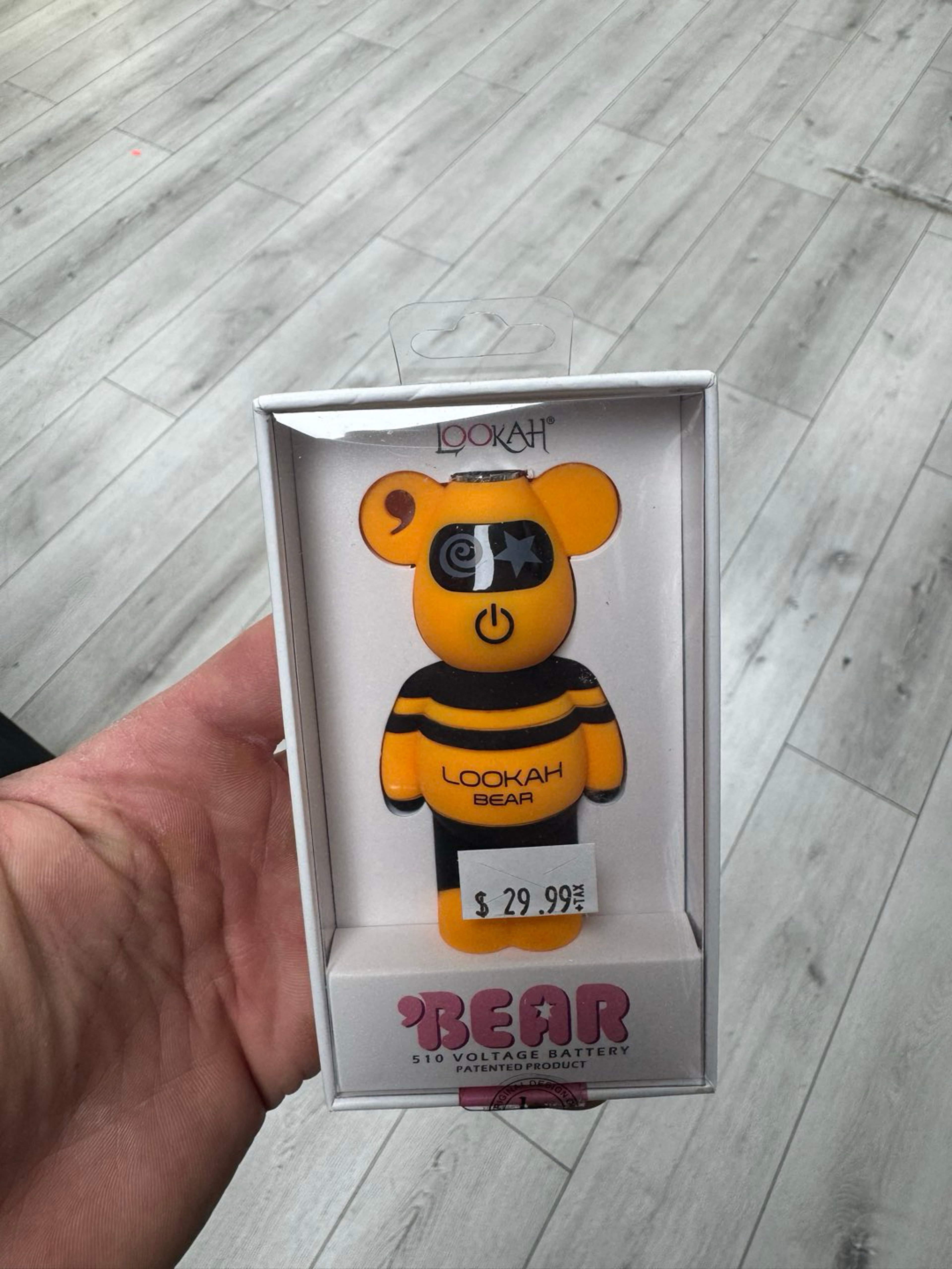 Lookah bear 510 battery orange image 0