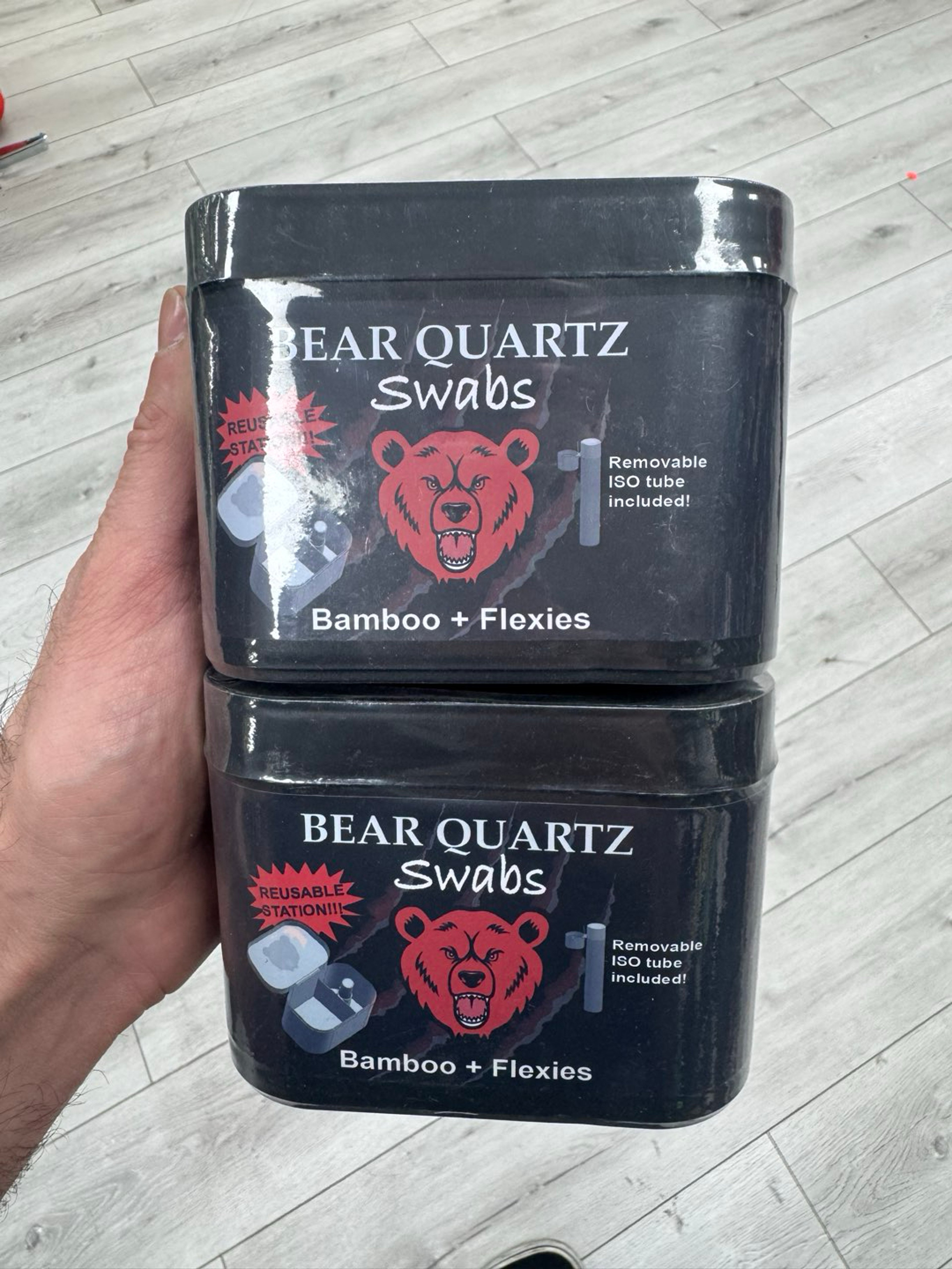 Preview pic of Bear quartz swaps 2pk