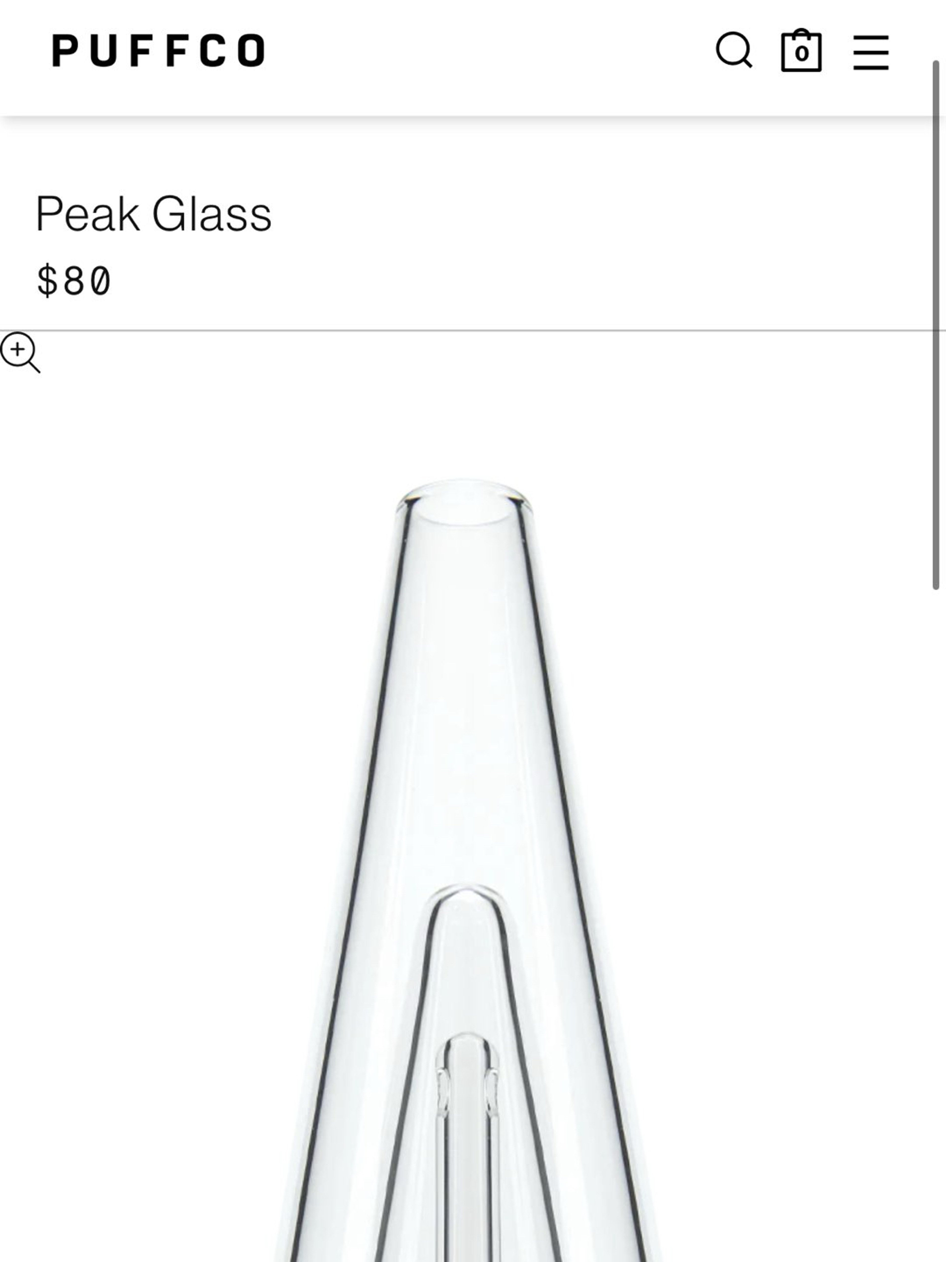 Puffco Peak Replacement Glass image 0