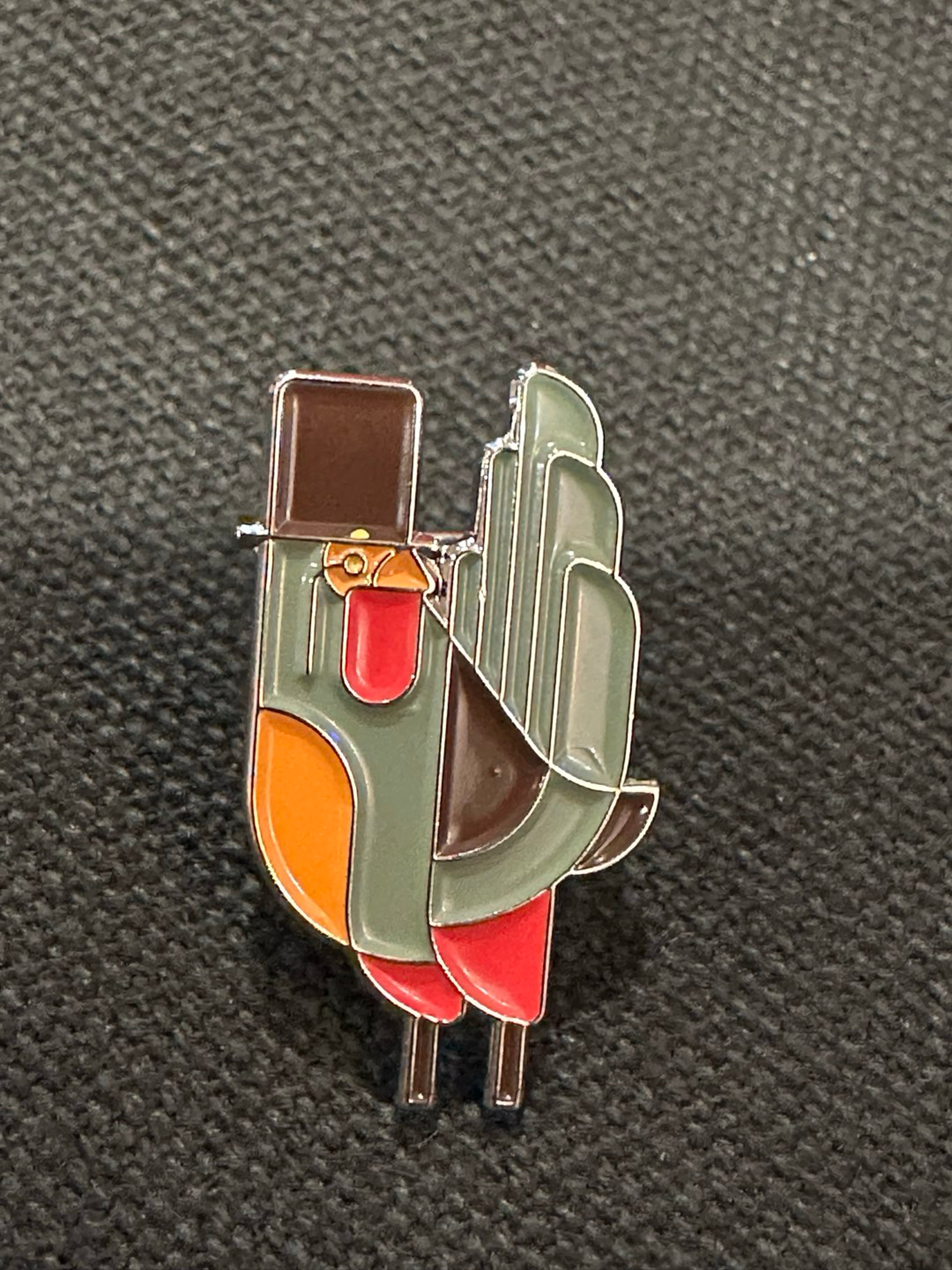 Preview pic of Enamel Proper Cock Pin