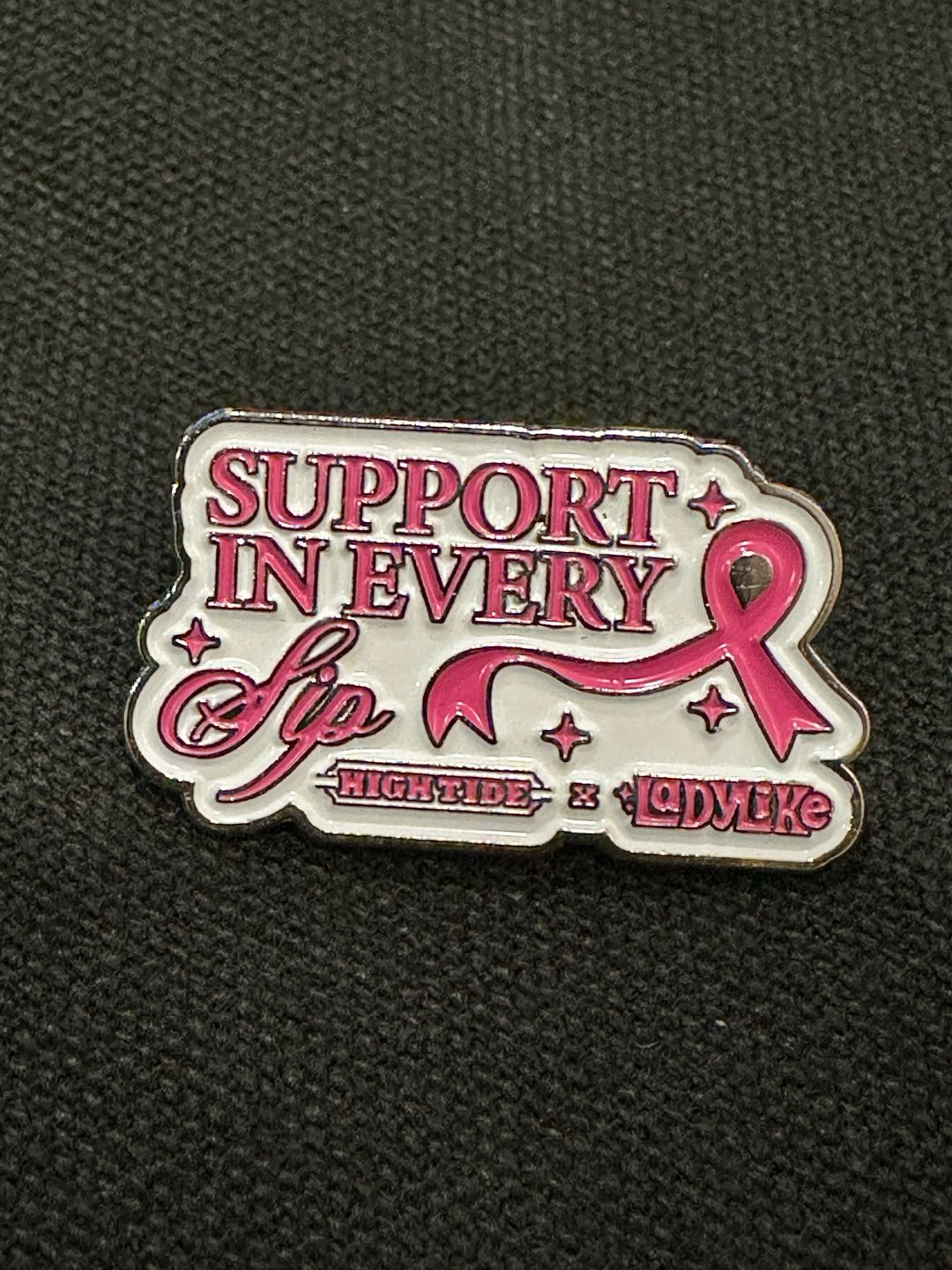 Enamel HIGHTIDE + LadyLike Pin image 0
