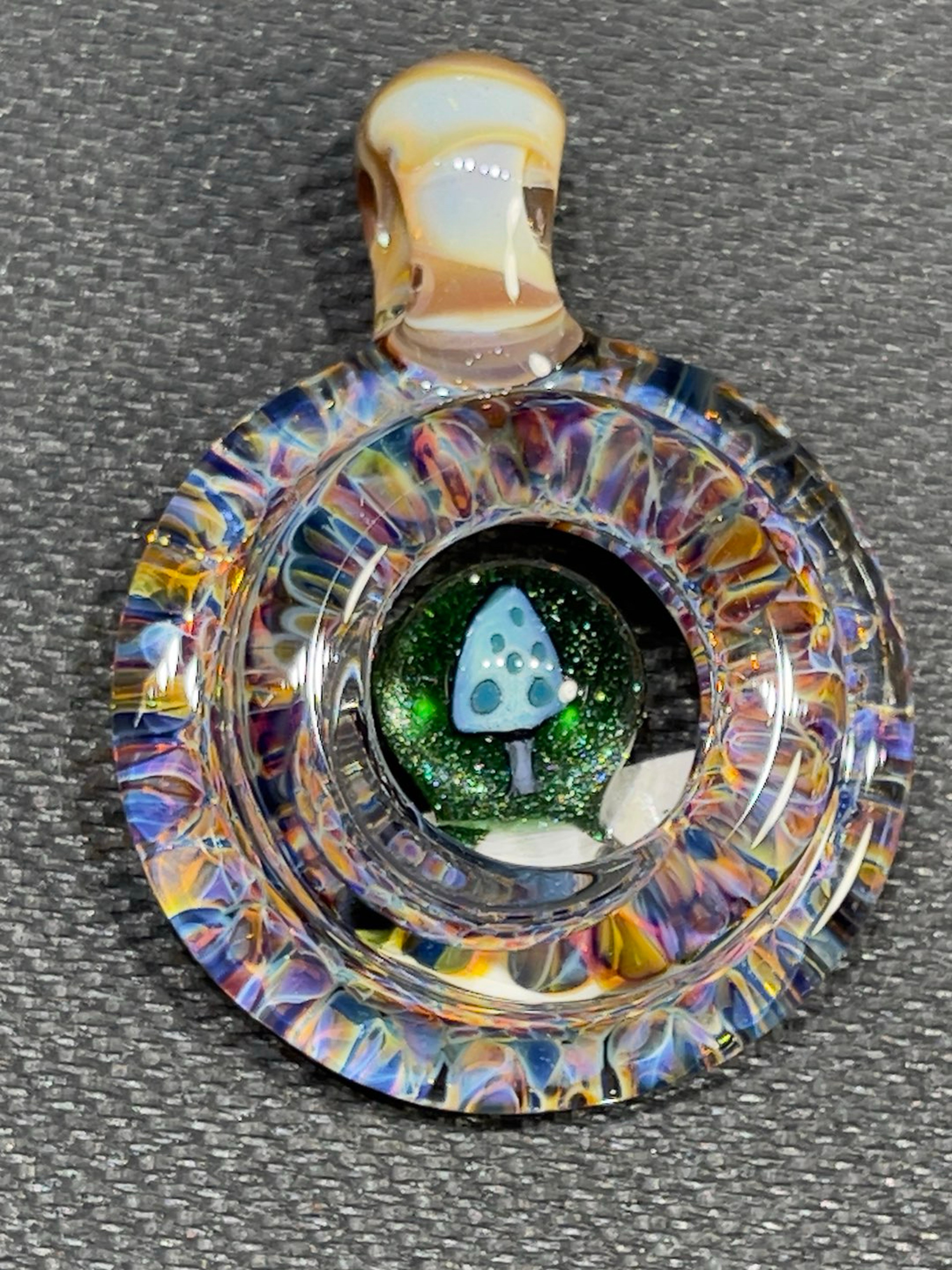 Preview pic of Mushroom Millie Frit Pendant