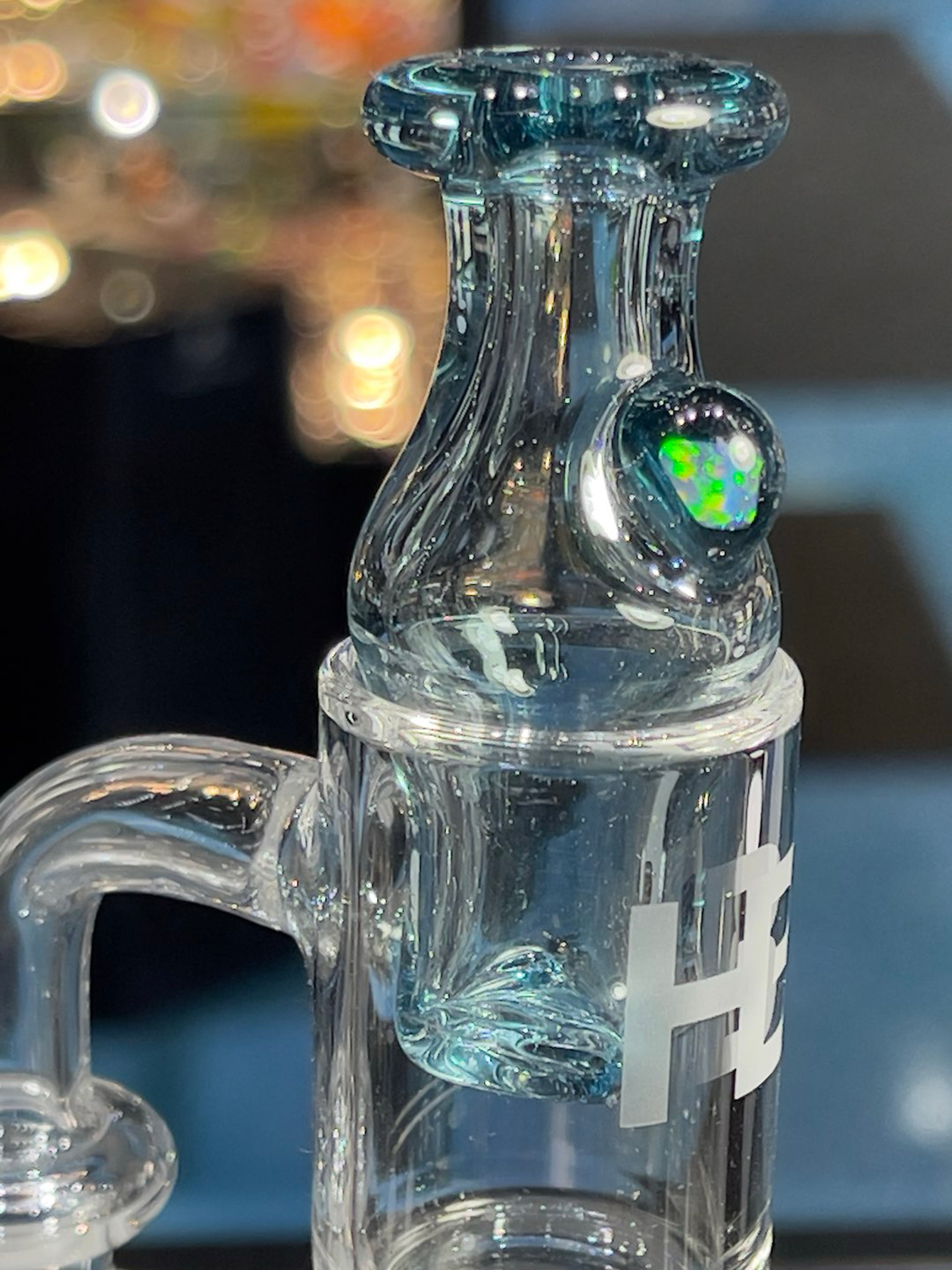 Dark Blue Opal Spinner Cap image 0