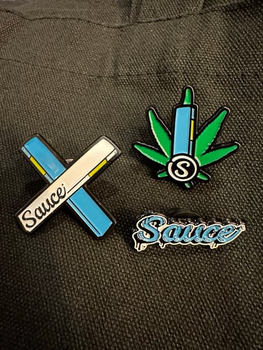 Preview pic of Enamel Sauce Pins