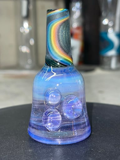 Preview pic of 14mm 1 hole phantom purple color