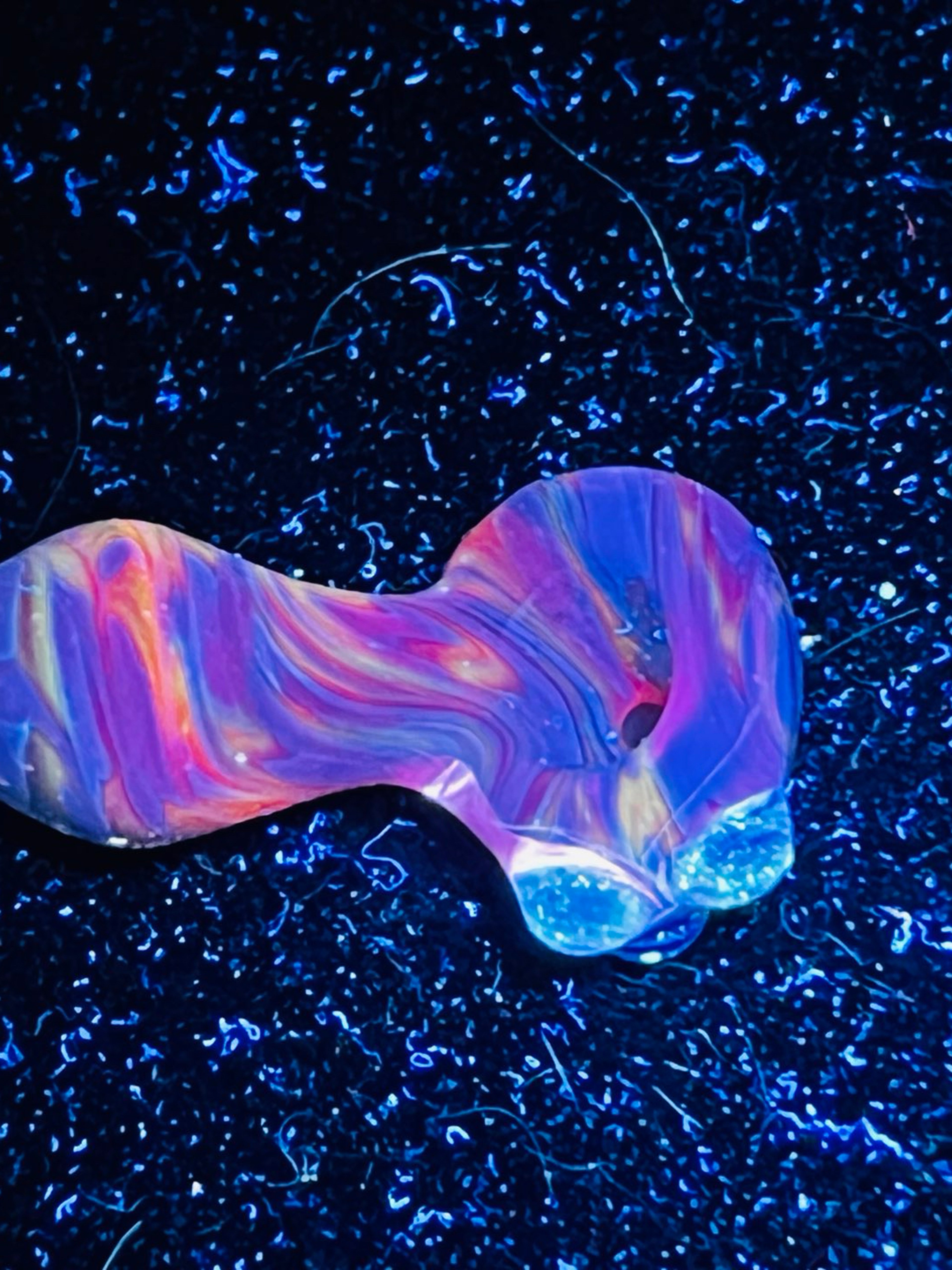 Miniature UV spoon pipe image 0