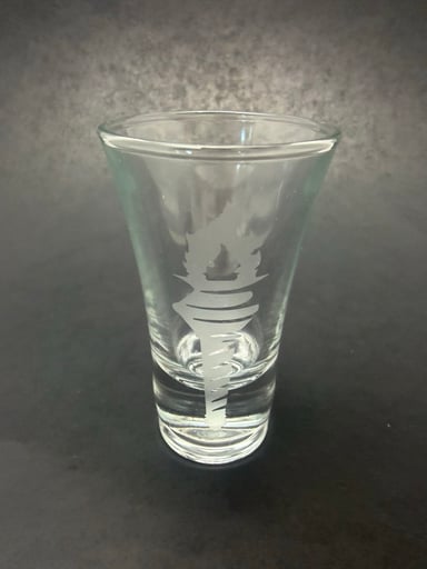 Preview pic of Olympic Glass Shot Glass