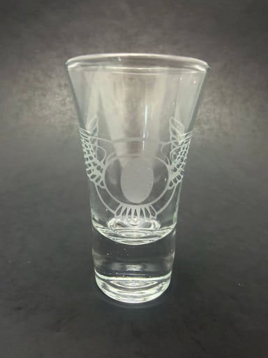 Preview pic of Olympic Glass Shot Glass