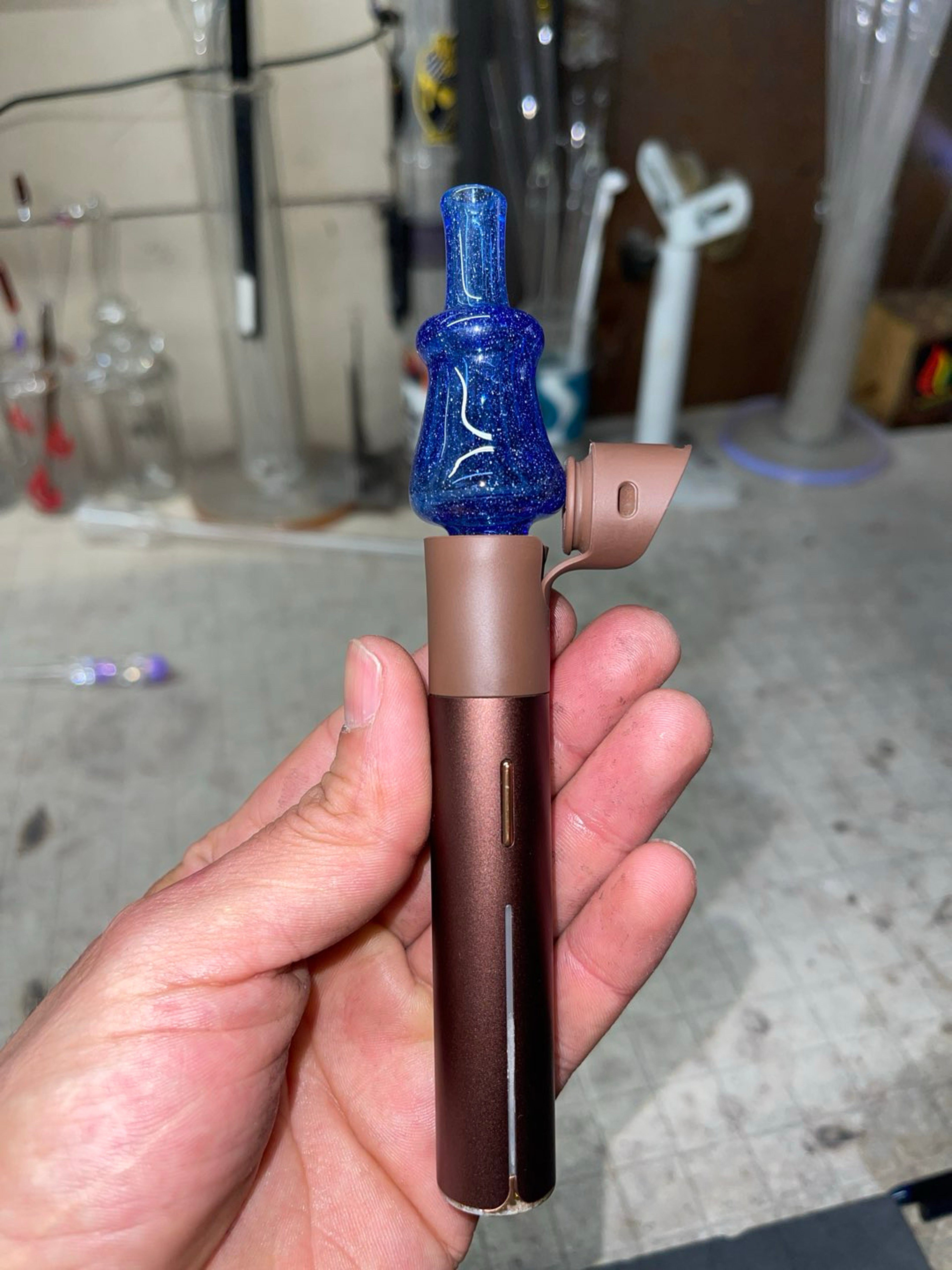 Preview pic of Blue blizzard pivot spinner pearls( device not included )