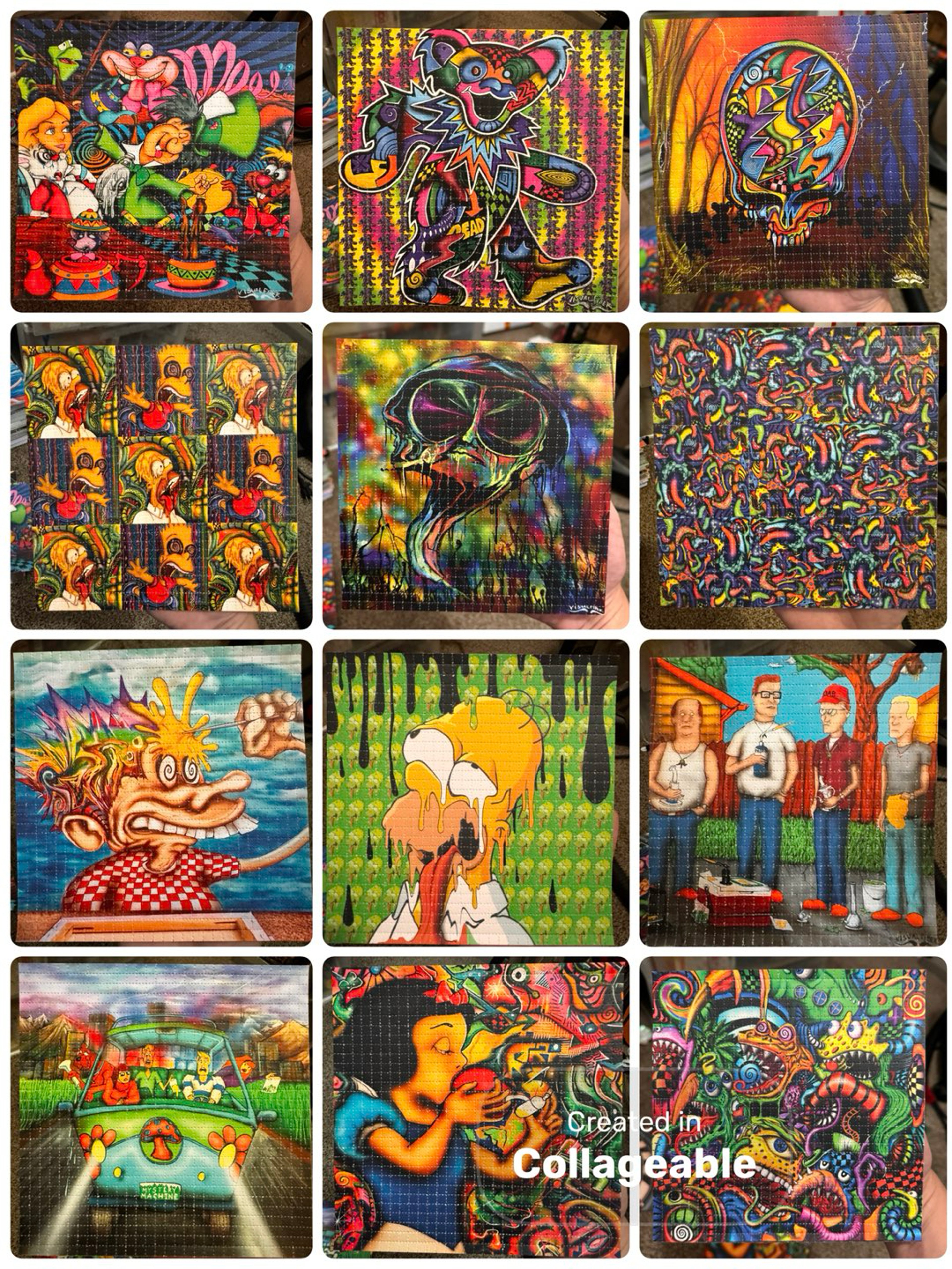 Preview pic of 2 for 1 Blotter art (pick2)