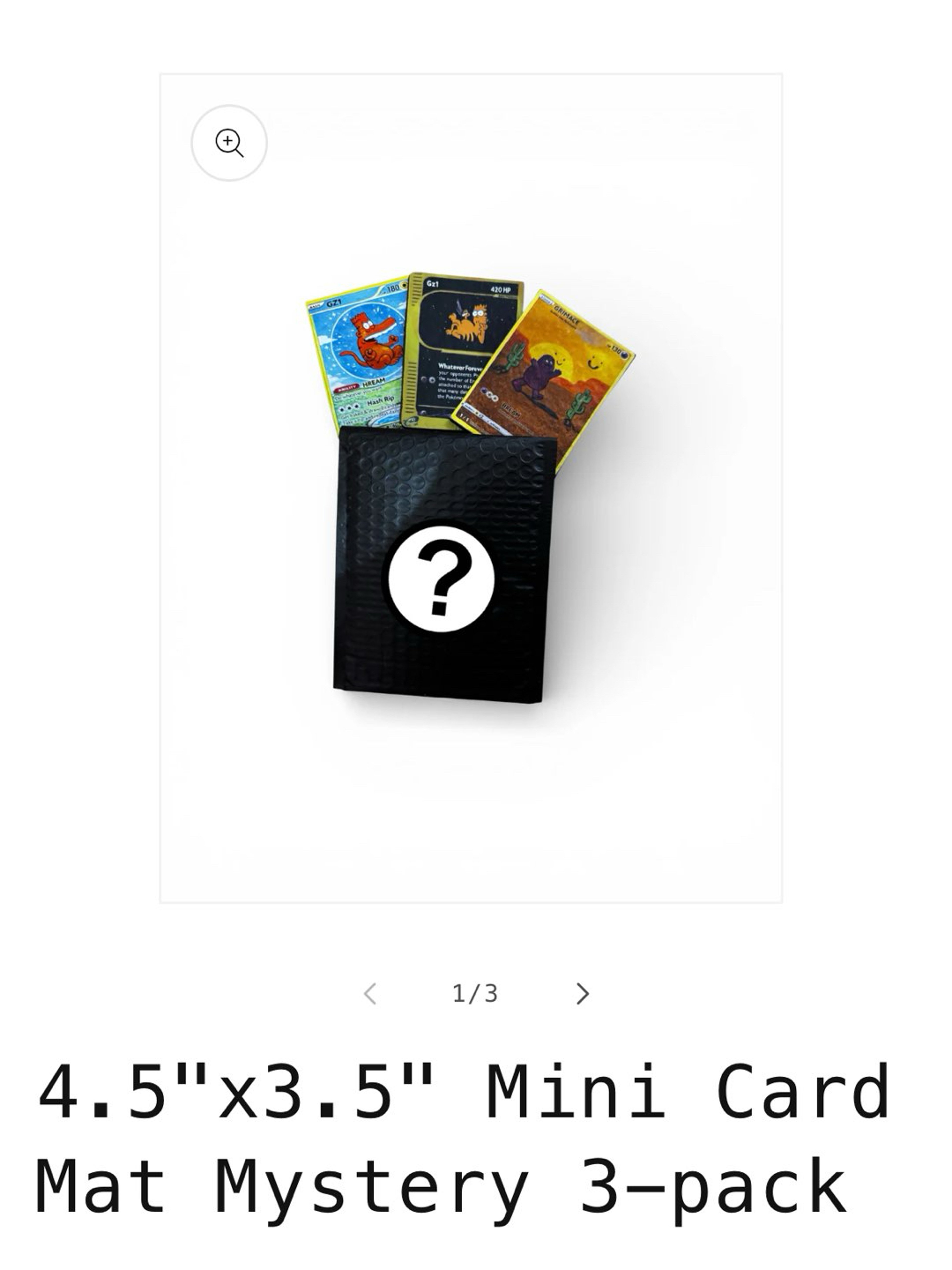 Preview pic of Gz1 x trevy metal mystery pack