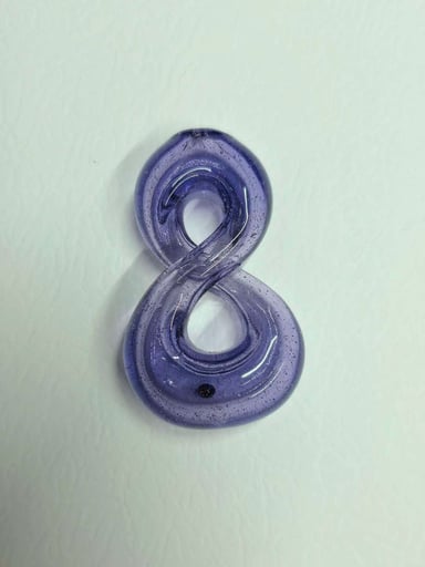 Preview pic of Natey Love Infinity Trapped Opal Pendant