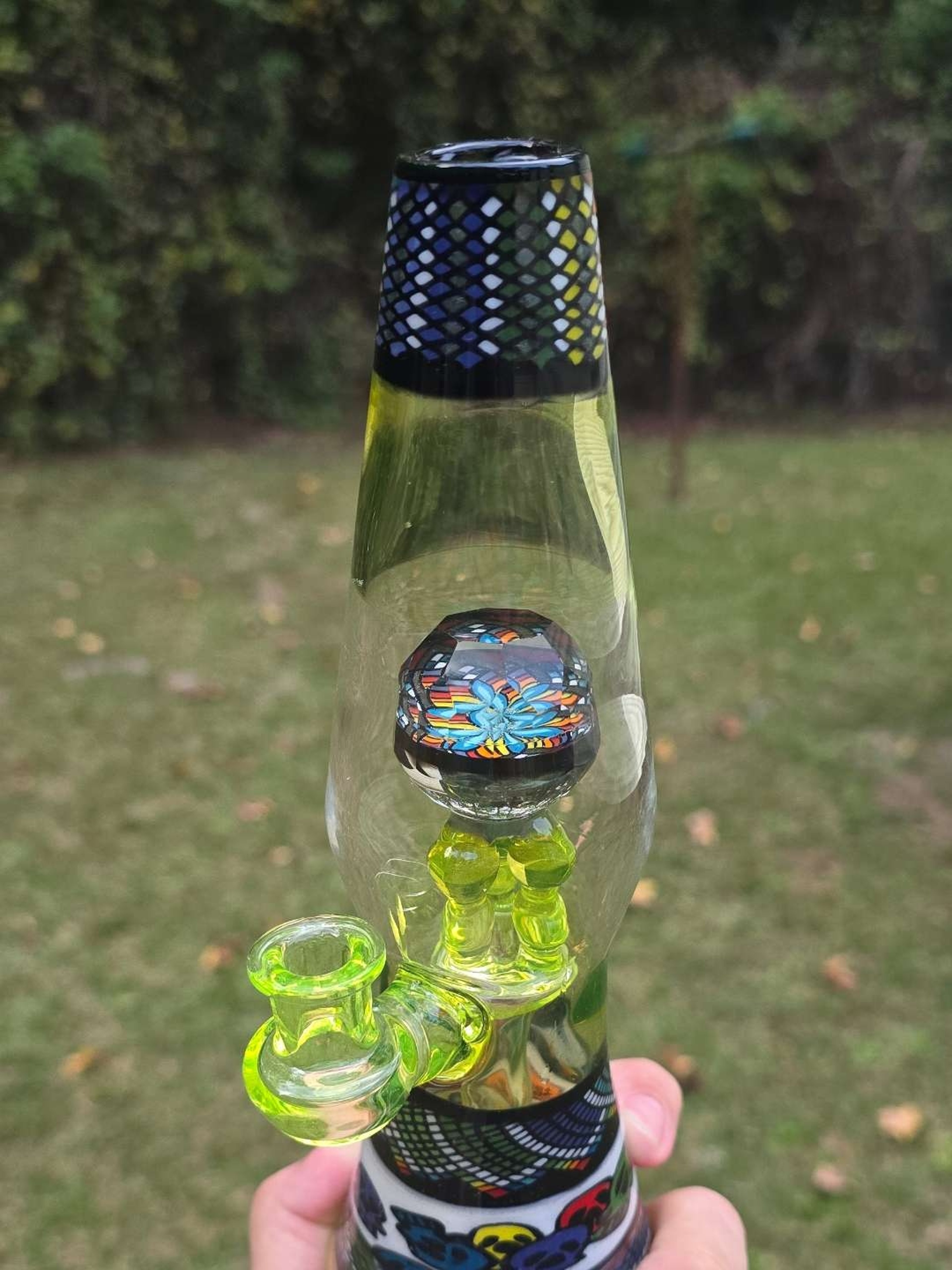 Preview pic of Guru glass x Glassmith Lamp