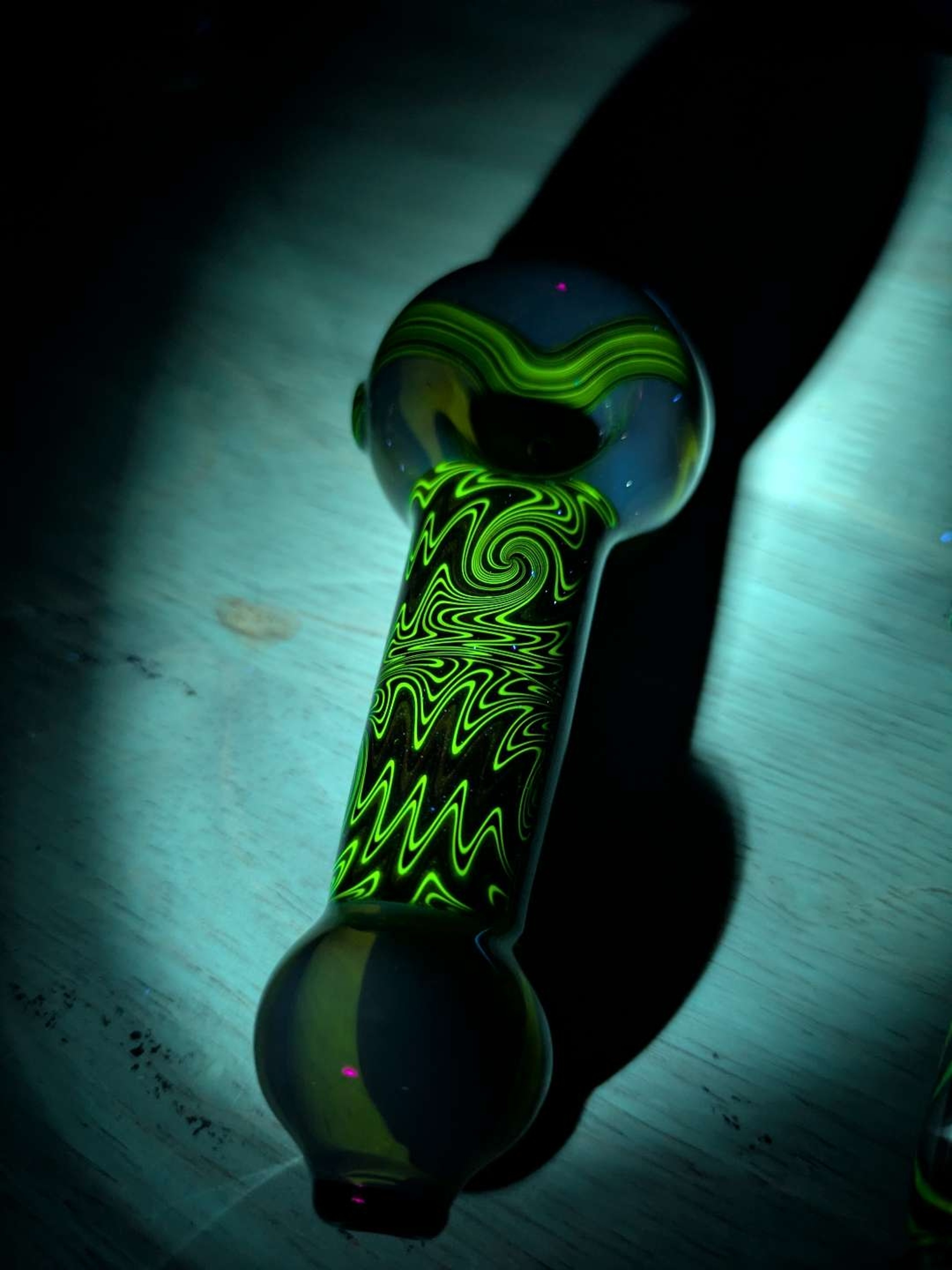 Seven section worked uv spoon image 0