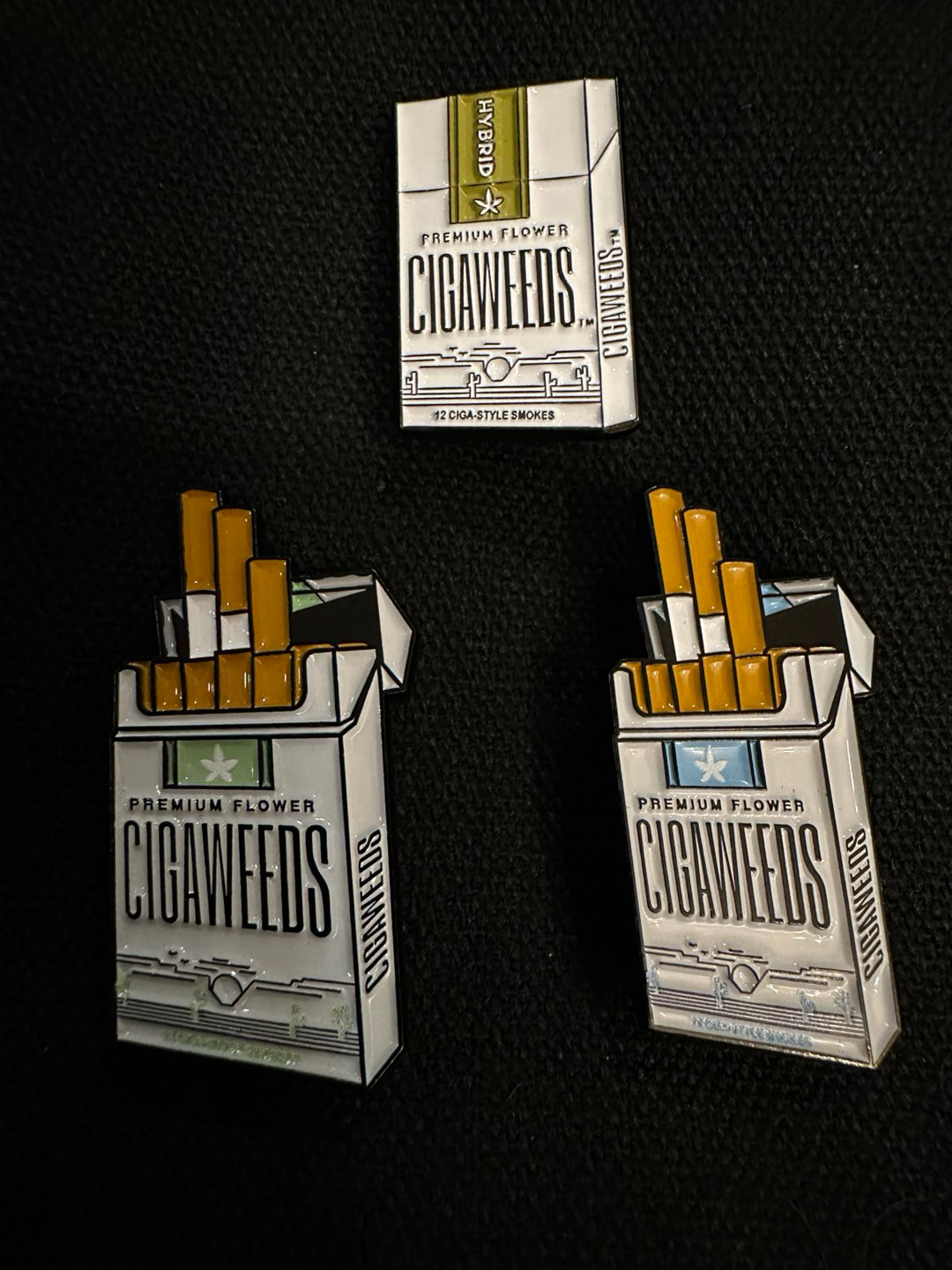 Preview pic of Enamel Cigawe*ds Pins