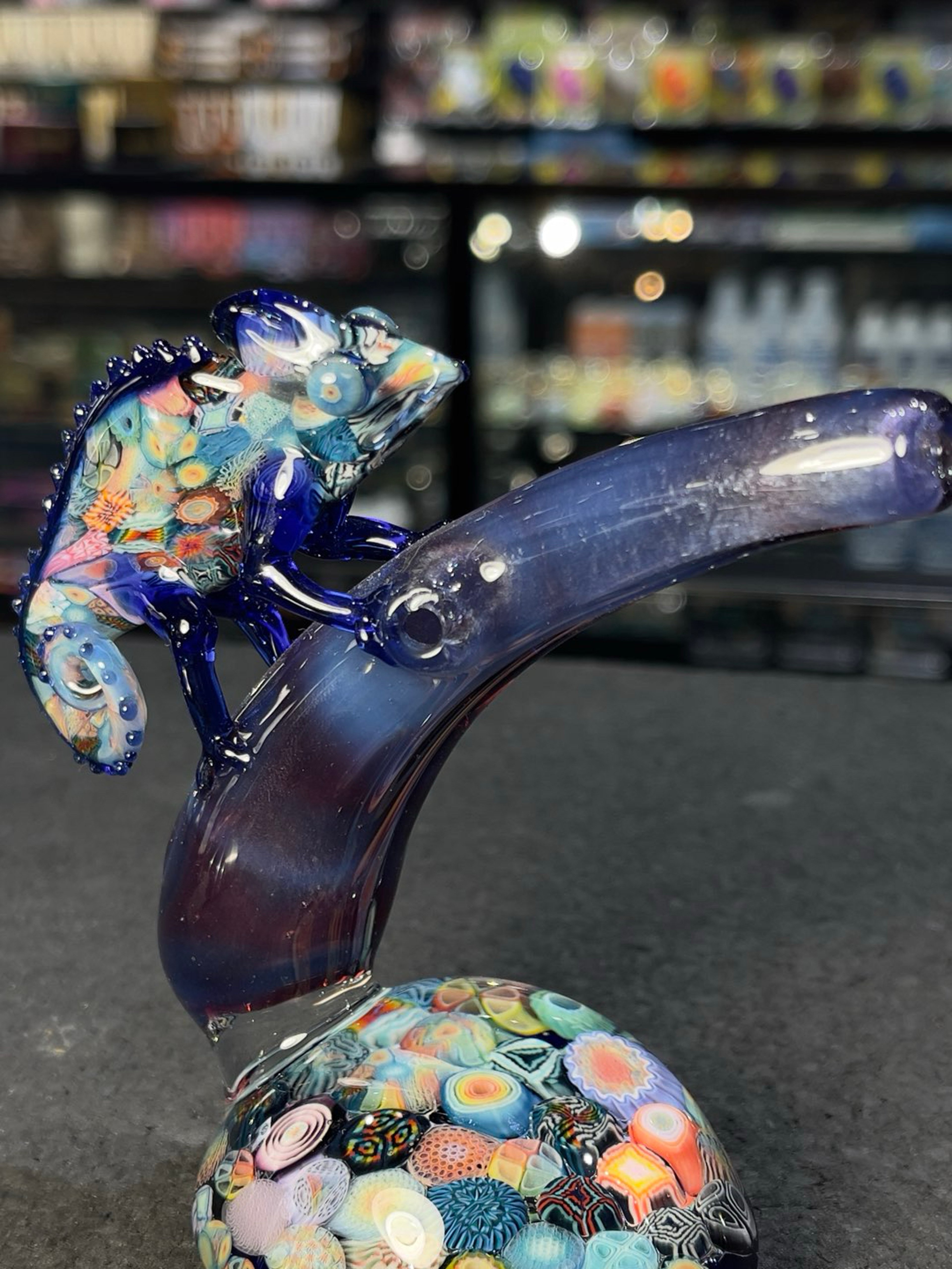 Preview pic of Murrine Chameleon Dry Spoon
