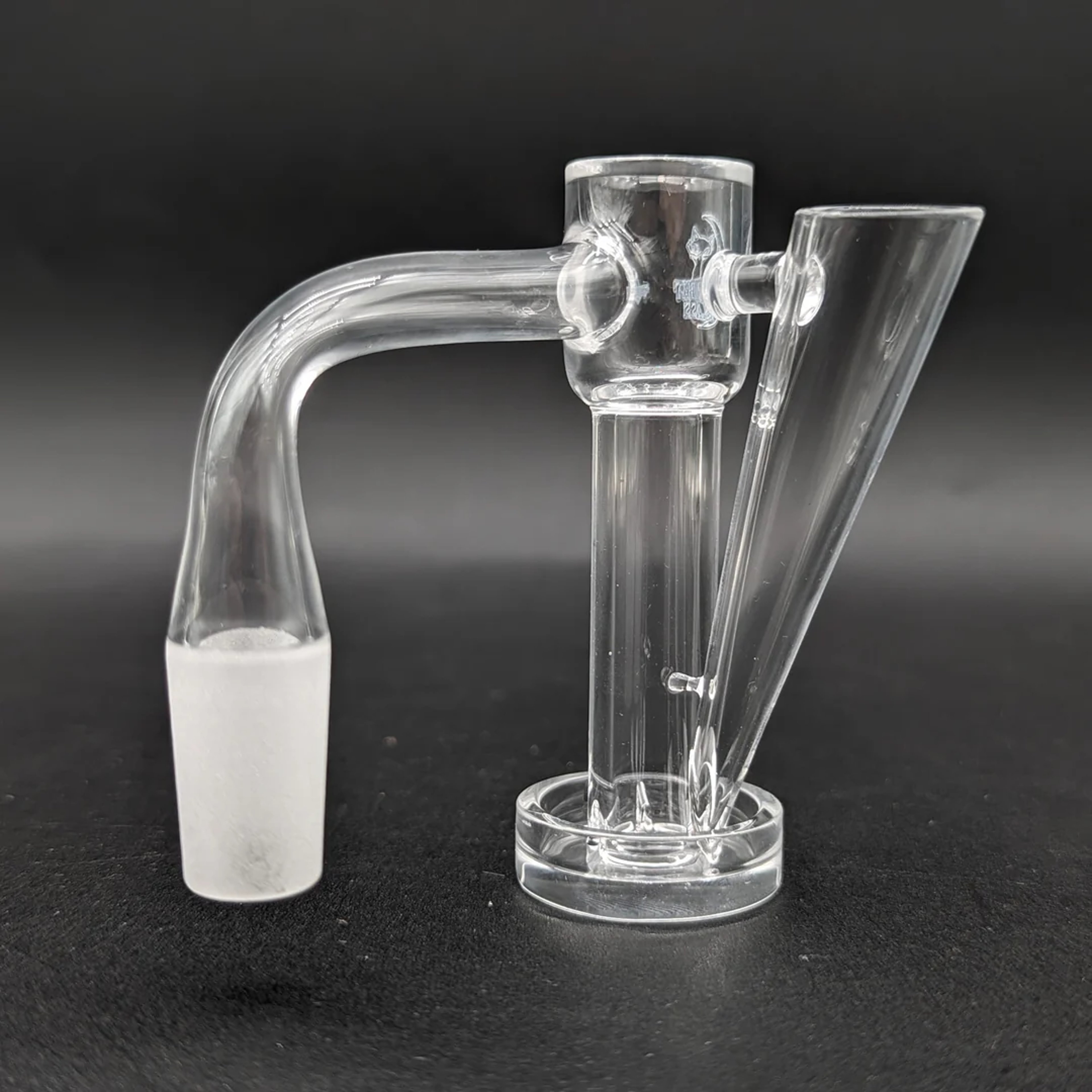 Preview pic of MIDNIGHT GLASS QUARTZ TERO SLURPER W/ TERP SLIDE 14MM