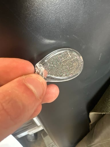 Preview pic of Dichro encased opal pendant