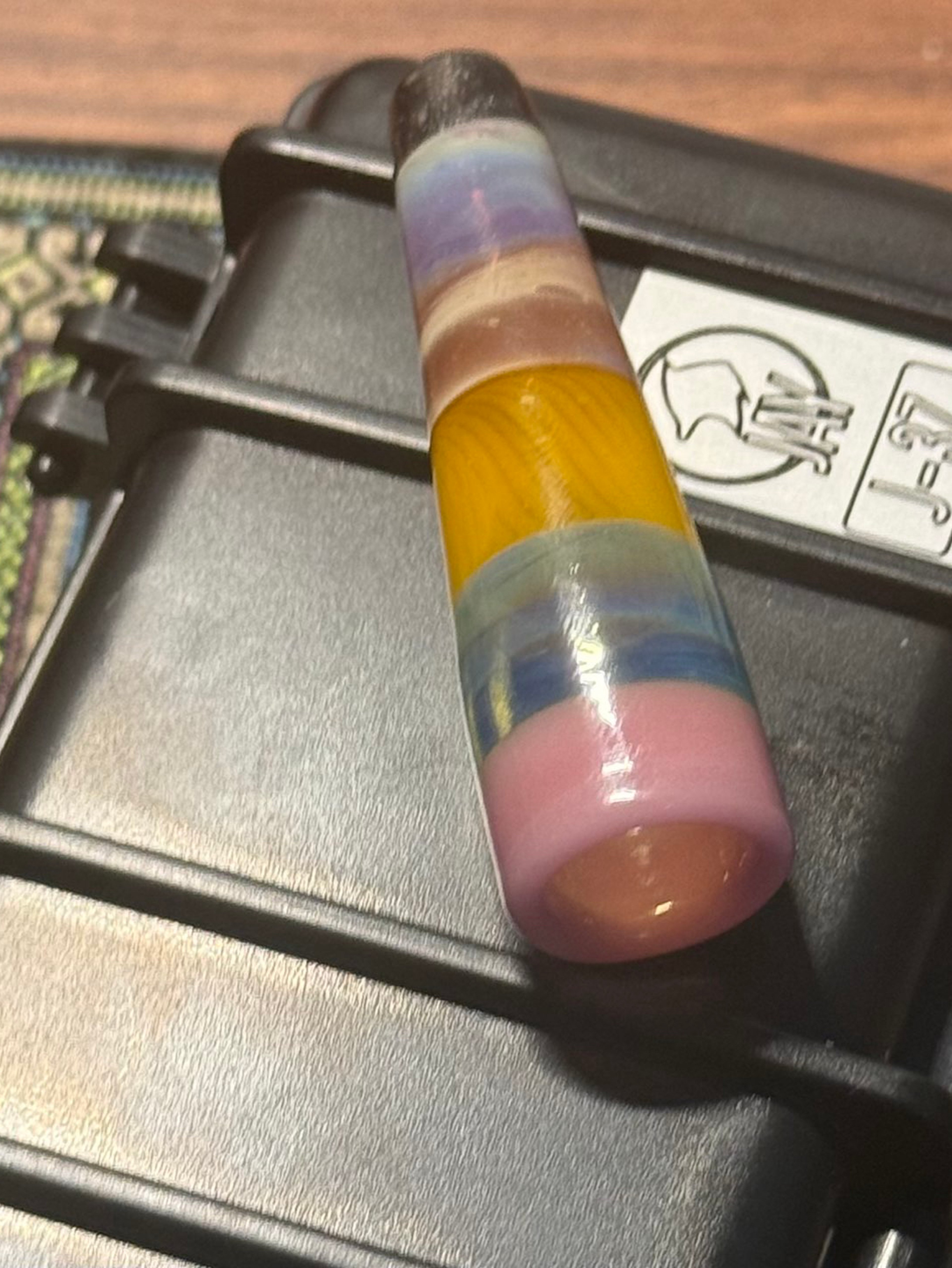 Sherbet Glass Pencil Joint Holder image 0