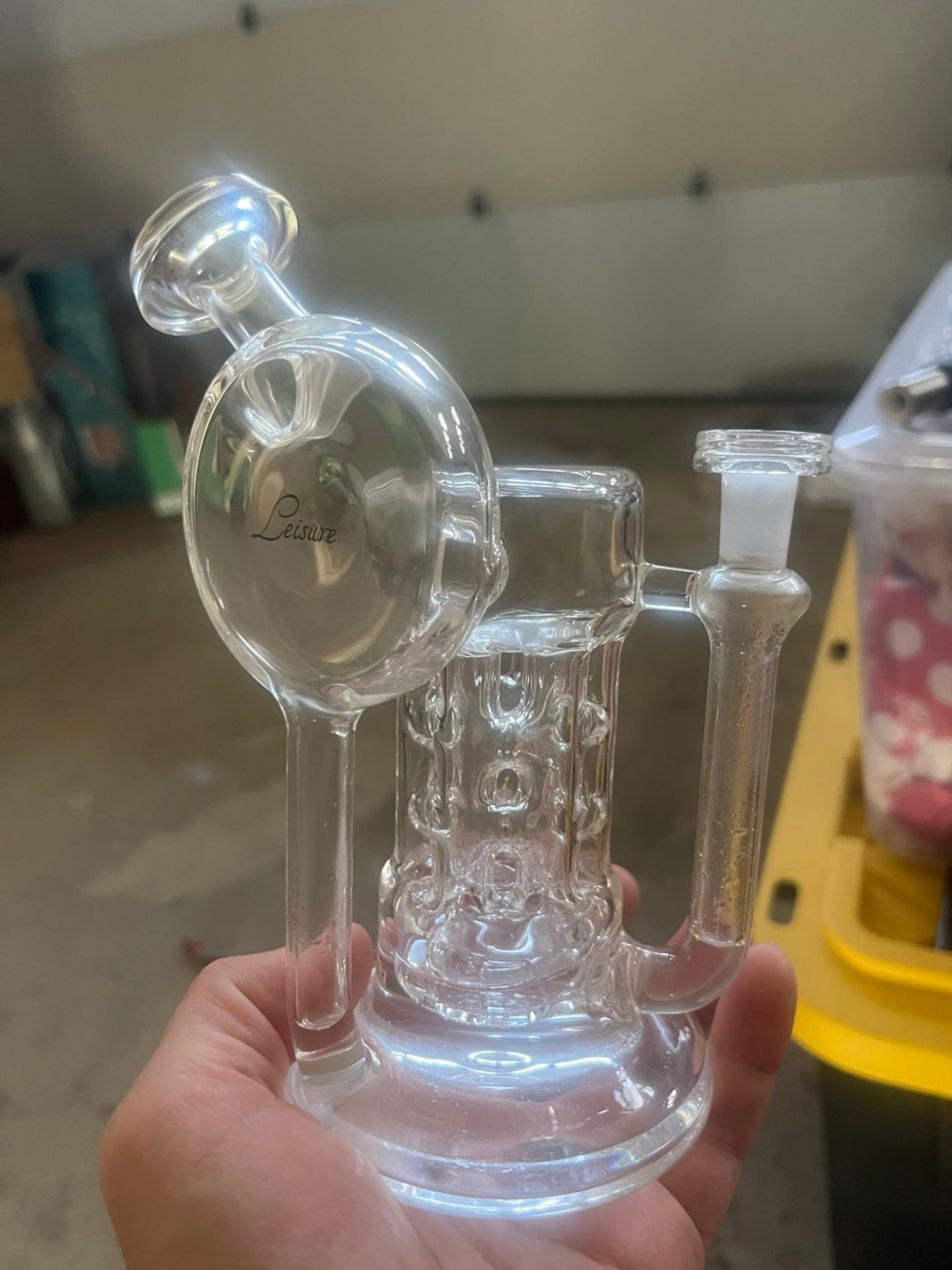 Leisure glass Jesus perc recycler image 0