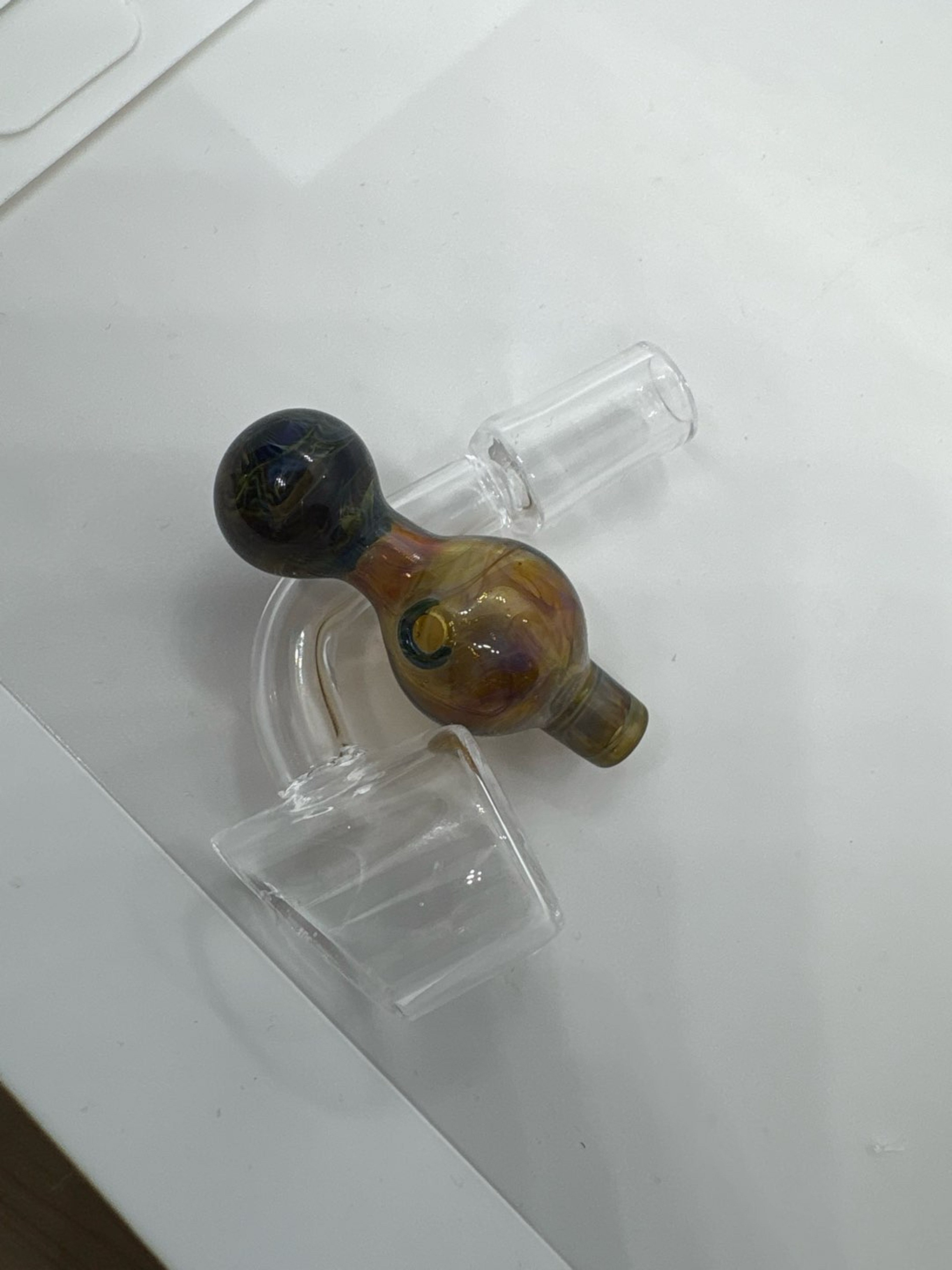 Handblown bubble cap image 0
