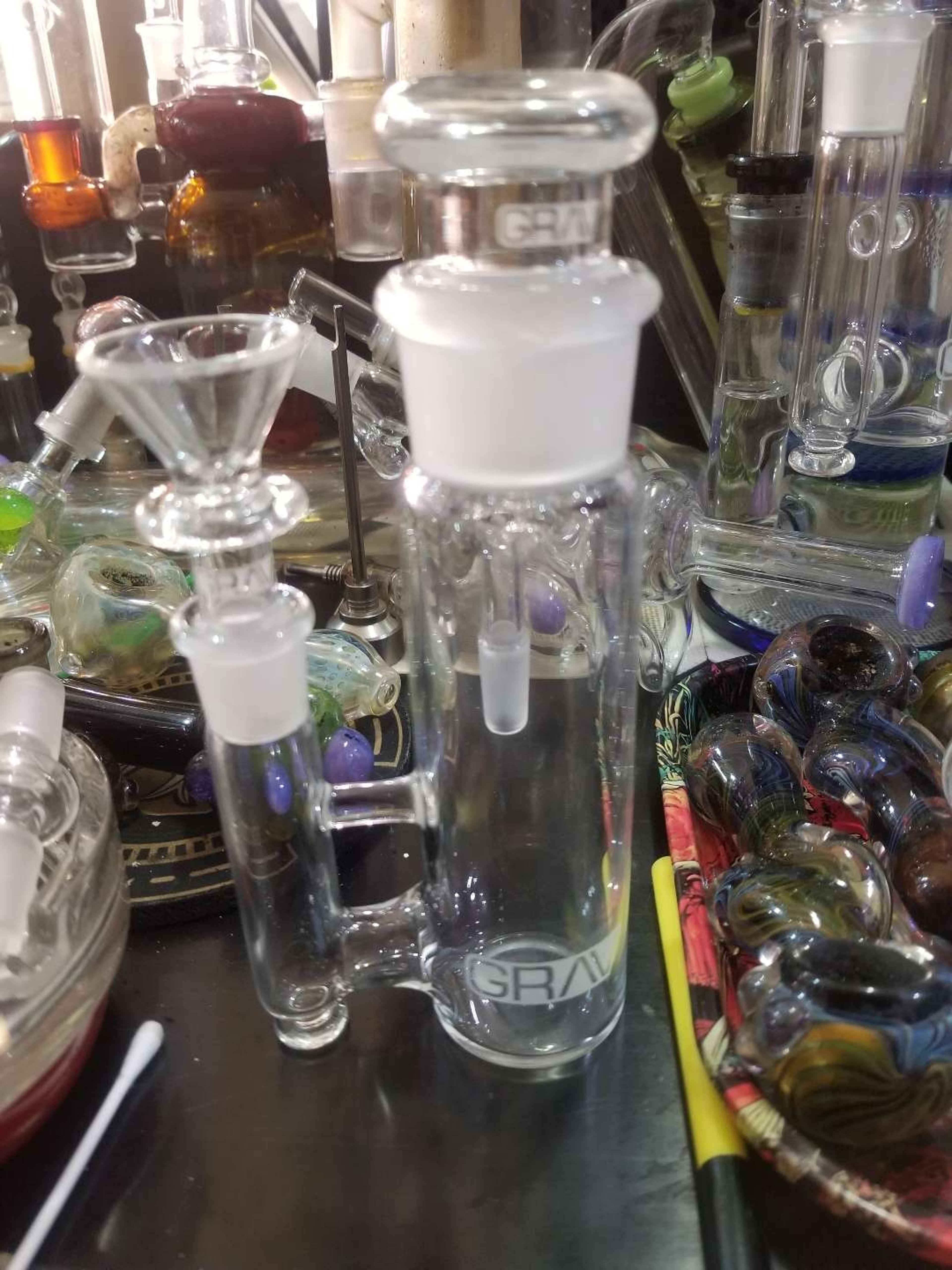Preview pic of Grav 90 Phoenix catch"' have 2"' 50a peice both brand new in box anyone want to trades get at me" :) mini tube or mini jammers show me what ya got' :)