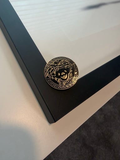 Preview pic of Grateful Dead Versace Bear Pin