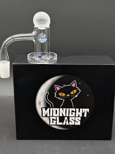 Preview pic of MIDNIGHT GLASS QUARTS V2 BLENDER BANGER SET 14MM