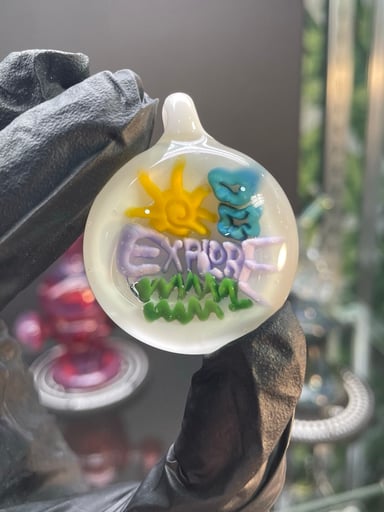 Preview pic of Durin Word Implsion Pendant White