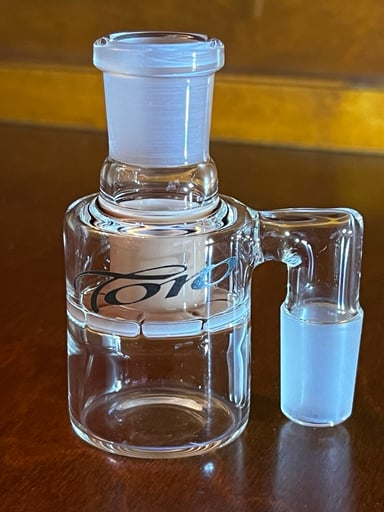 Preview pic of Toro Worked 18mm Ash Catcher - Maple Syrup/Star Whiite