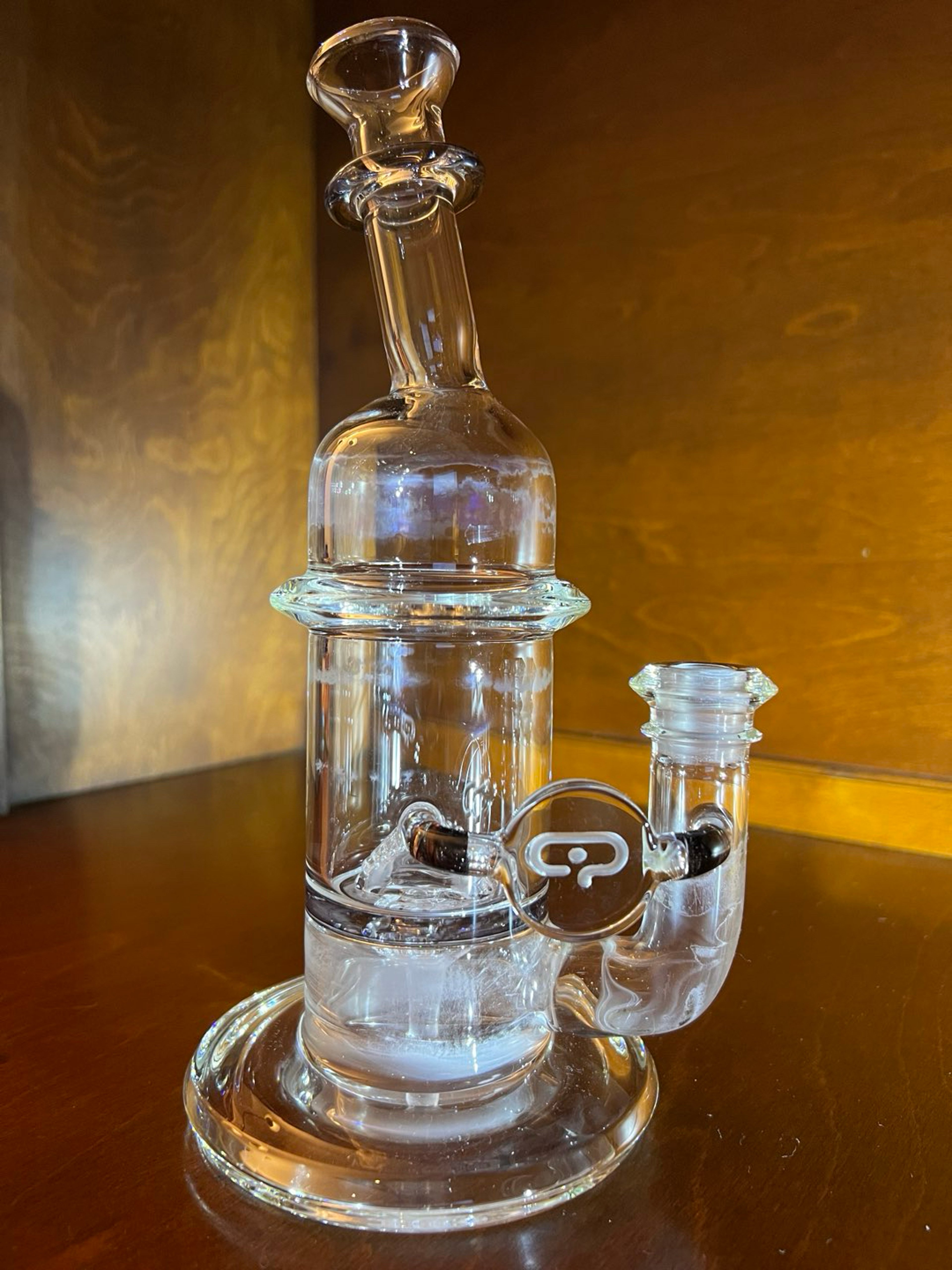 Preview pic of Prototype Crished Opal Mobius/Circle (Signed) Binary Matrix with Bloom - 14mm