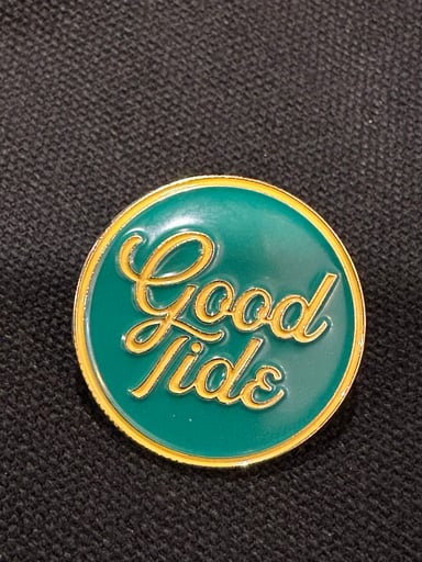 Preview pic of Enamel Good Tide Pin