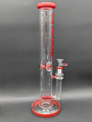 Preview pic of CHEECH GLASS- 16” COLOR RIM STRAIGHT TUBE WATER PIPE