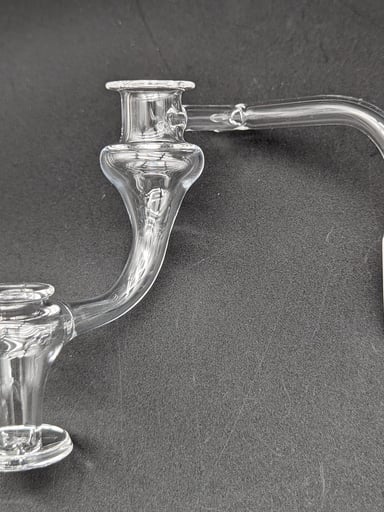 Preview pic of CHEECH GLASS- DUAL CAP MEGA TERP SLURPER 14MM