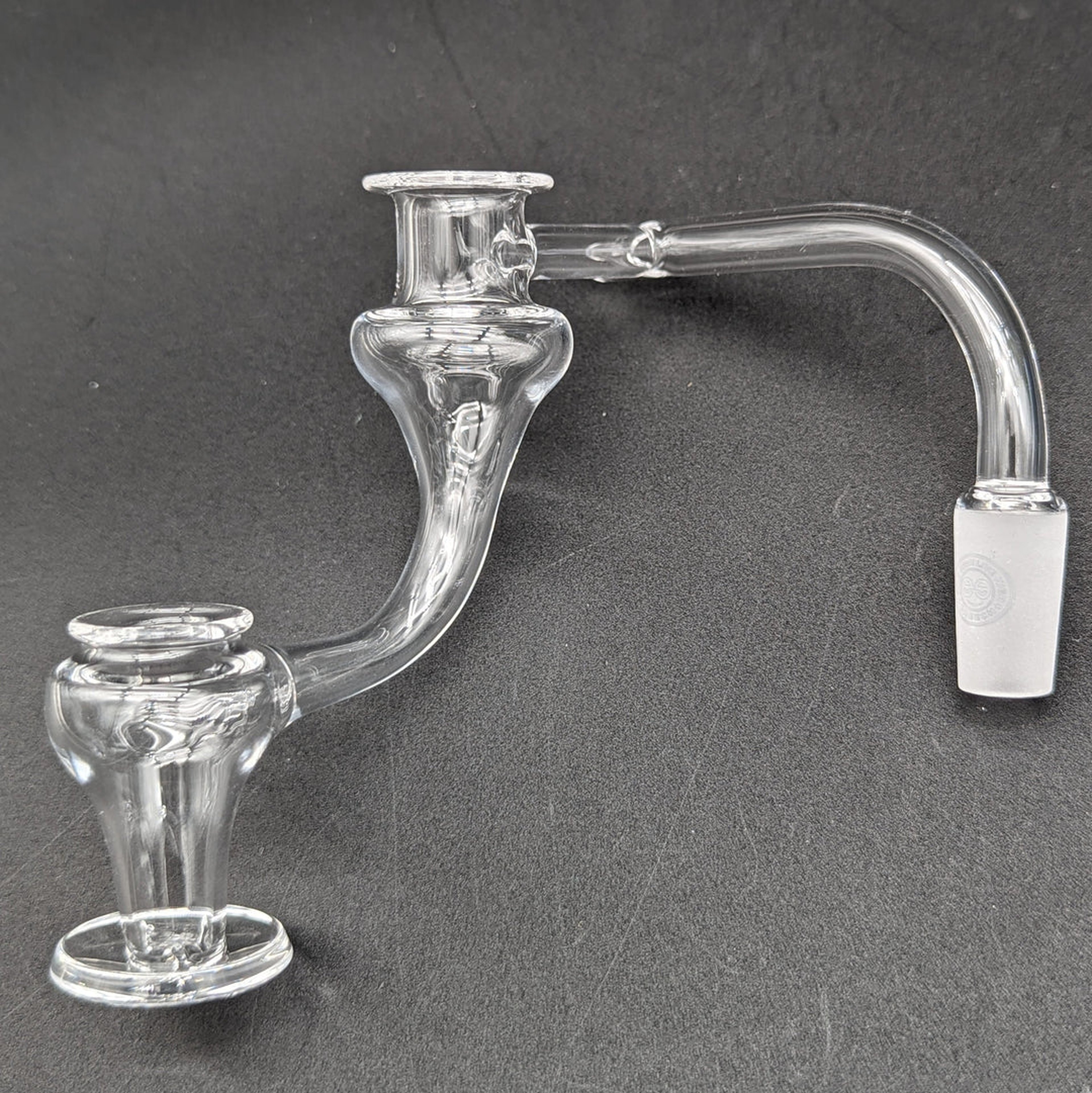 Preview pic of CHEECH GLASS- DUAL CAP MEGA TERP SLURPER 14MM
