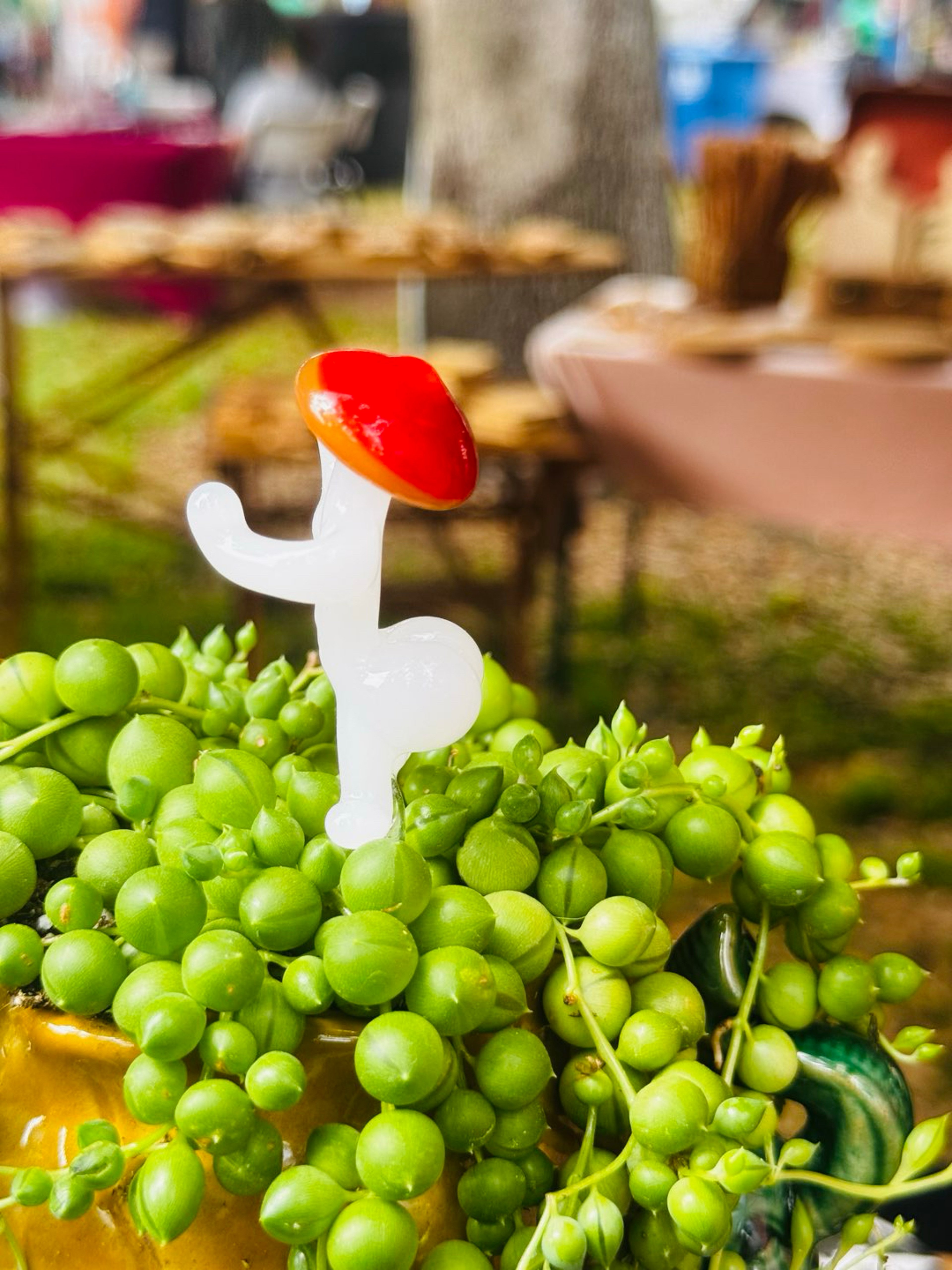 Dancing funguy plant stake (plant not included) image 0