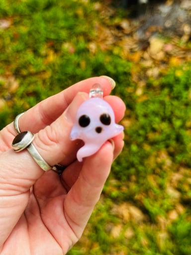 Preview pic of Pink Ghost pendant