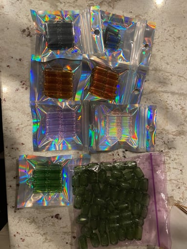 Preview pic of 50 12mm green tips