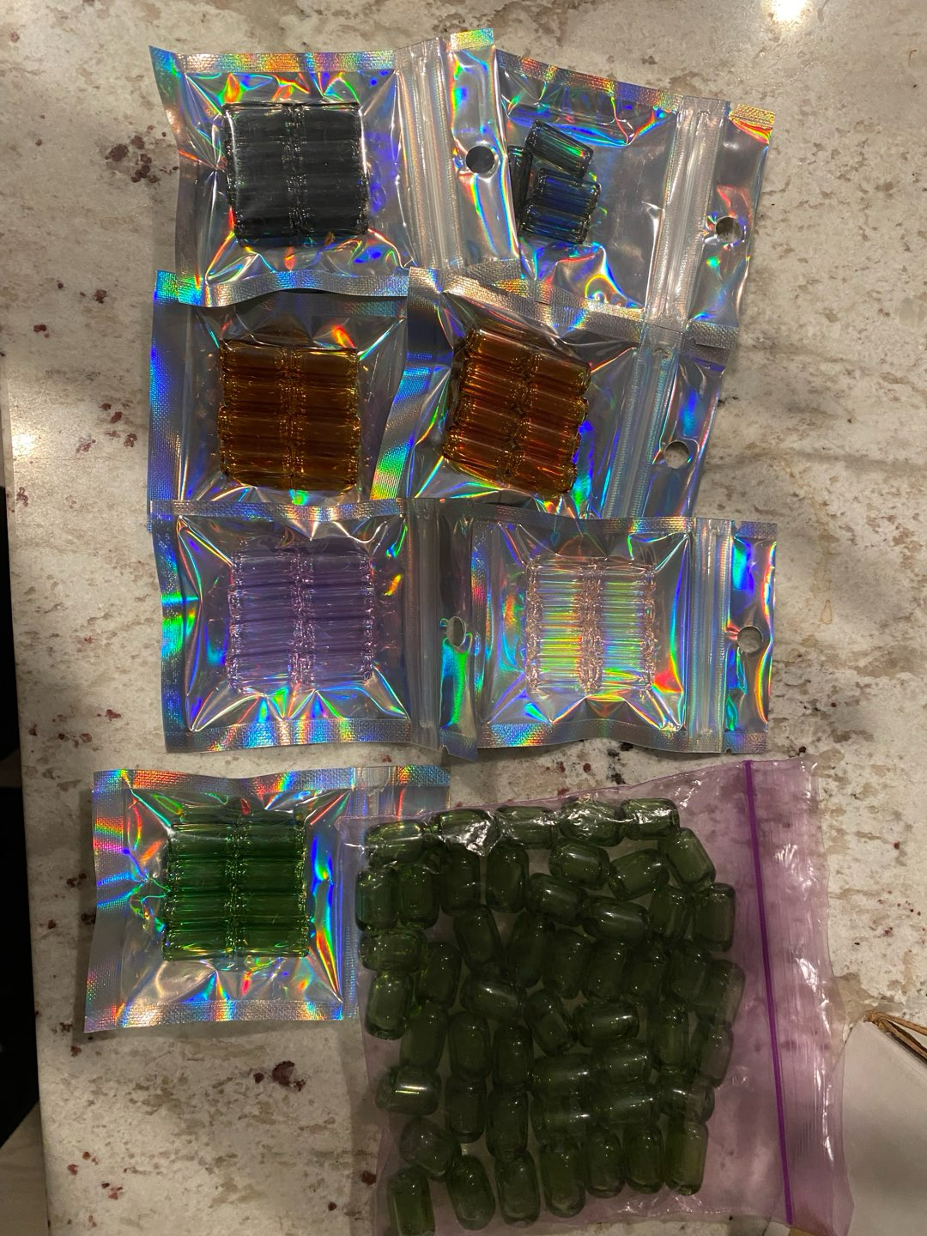 Preview pic of 50 12mm green tips