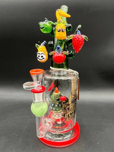 Preview pic of CHEECH GLASS- VEGGIE VOLCANOWSTER PIPE