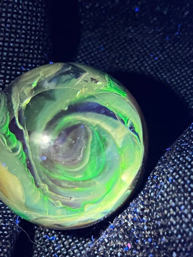Preview pic of Large 2+” UV Vortex marble with doctors