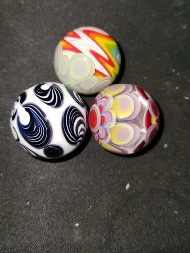 Preview pic of Zen glass marbles